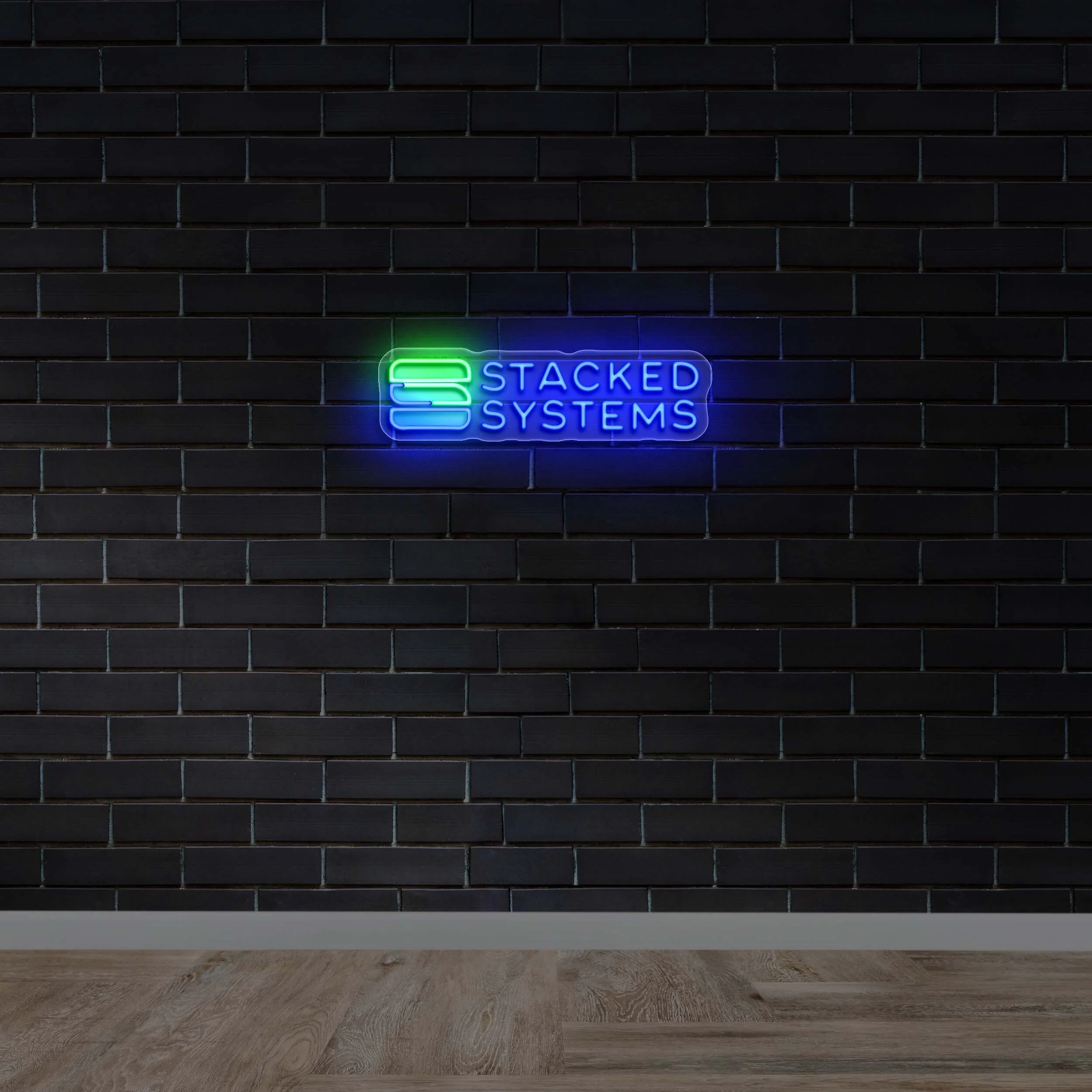 Stacked Systems - Premium Neon Artwork