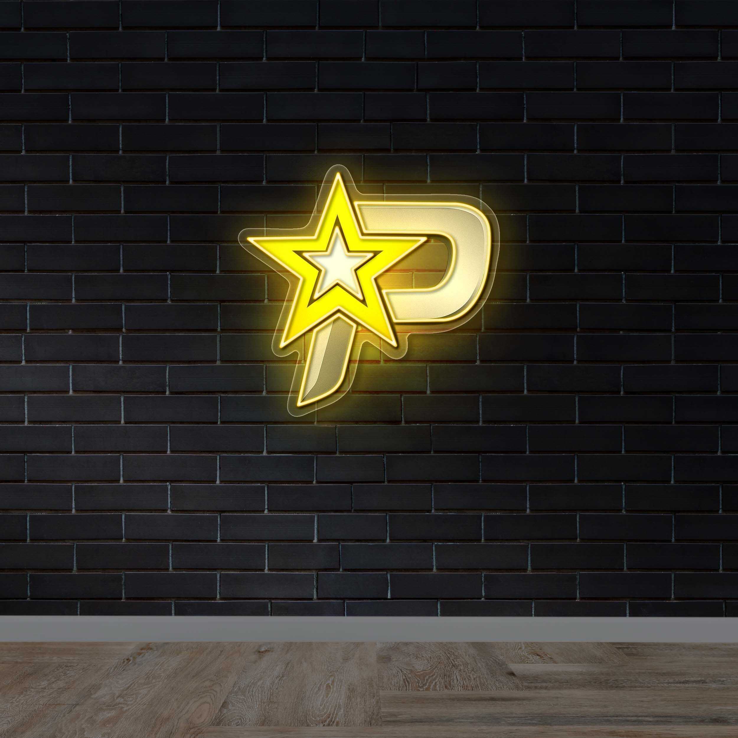 Star P - Premium Neon Artwork