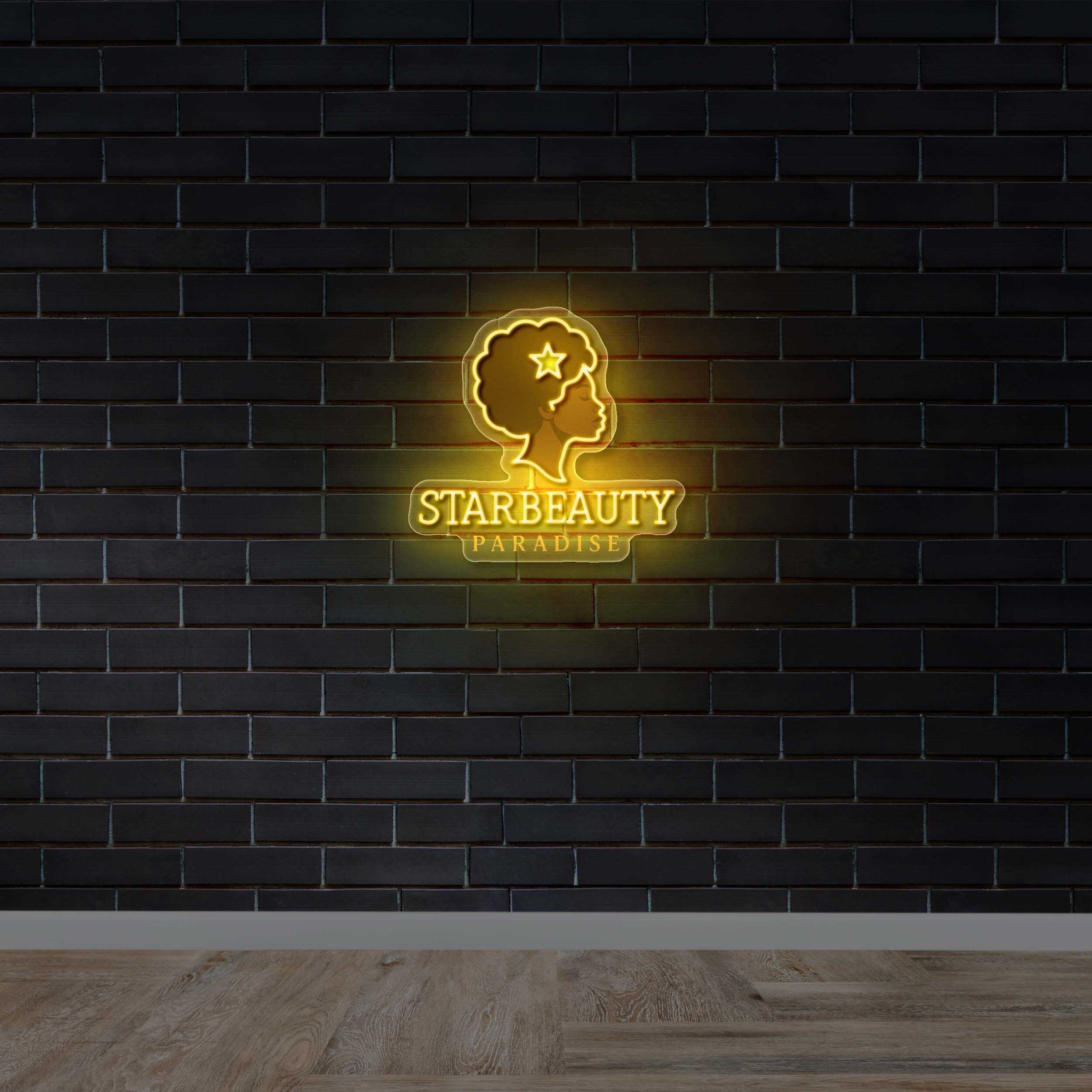 STARBEAUTY (No border) - Premium Neon Artwork