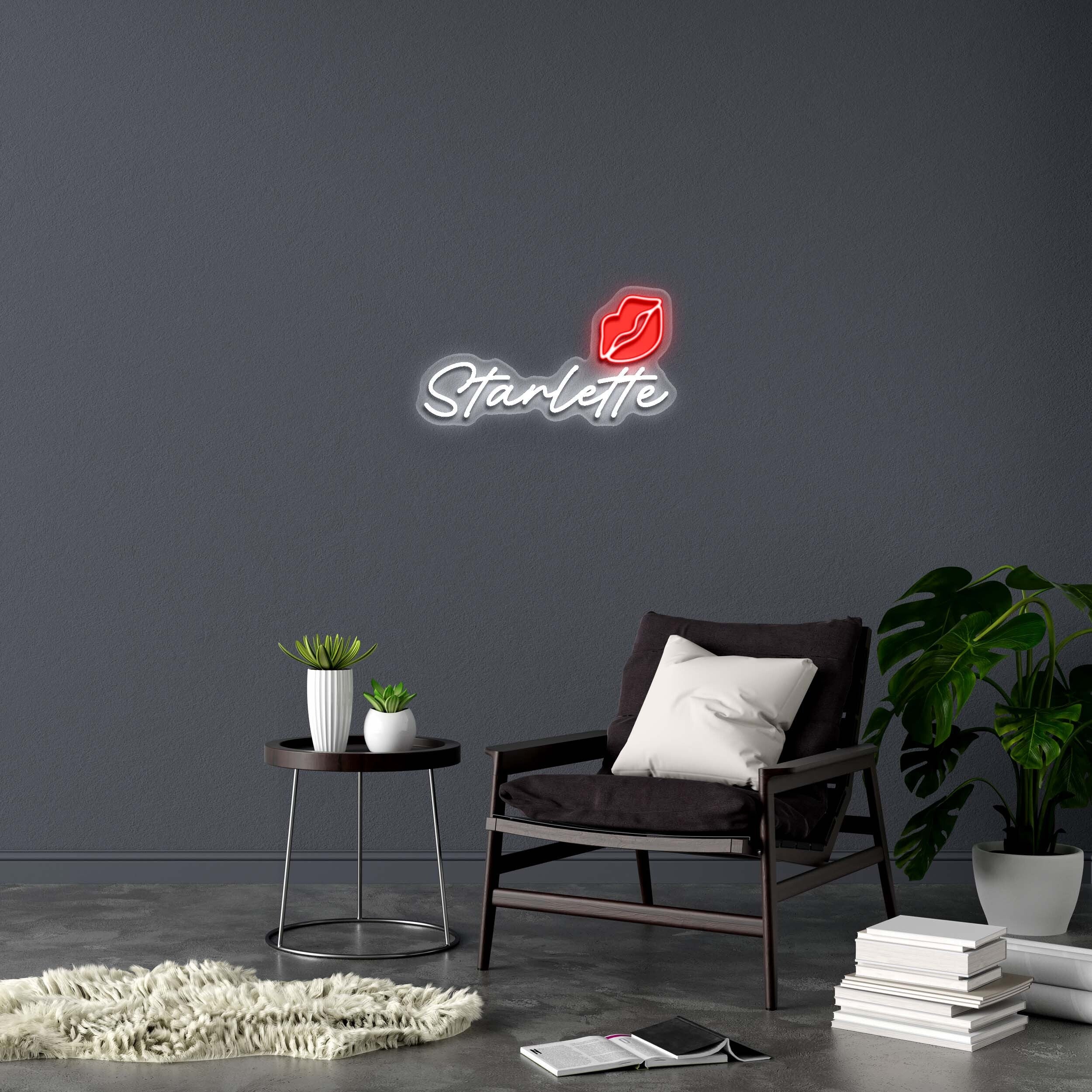 Starlette💋 - Premium Neon Artwork