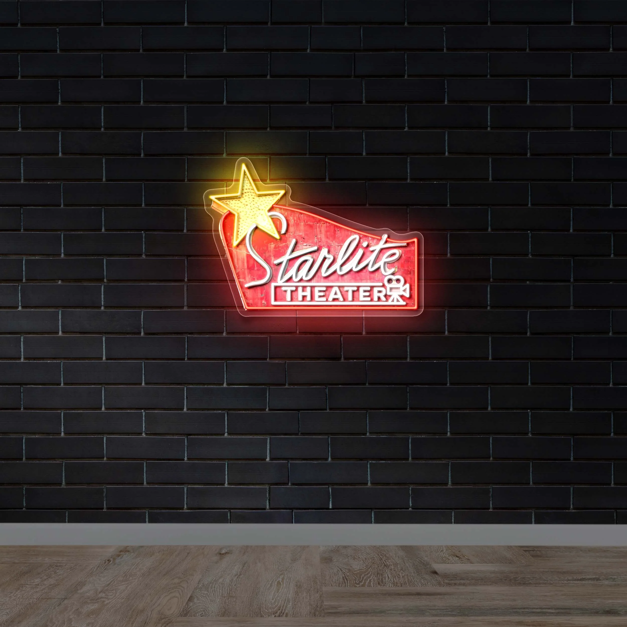 Starlite Theater - Premium Neon Artwork