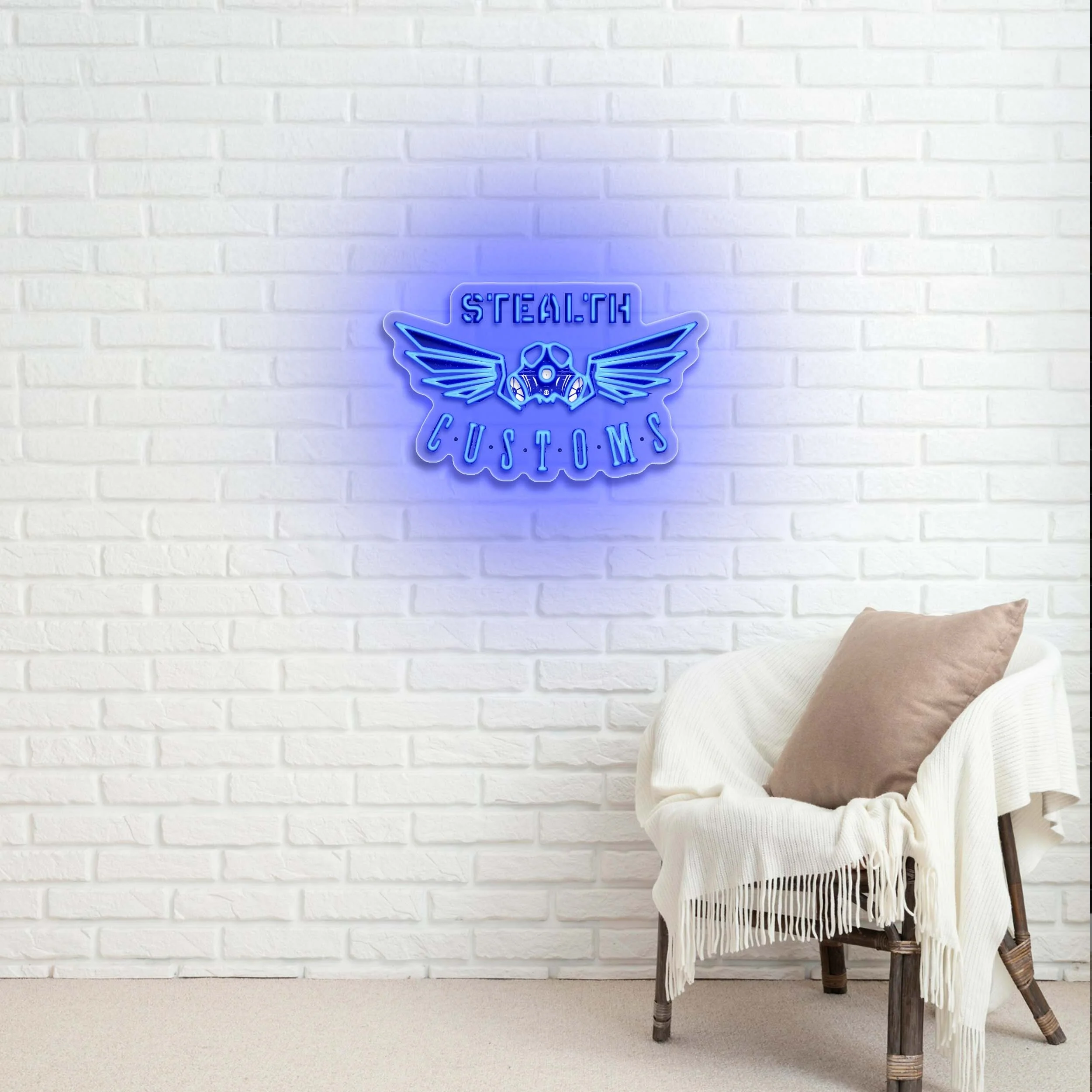 STEALTH CUSTOMS - Premium Neon Artwork - Image 4