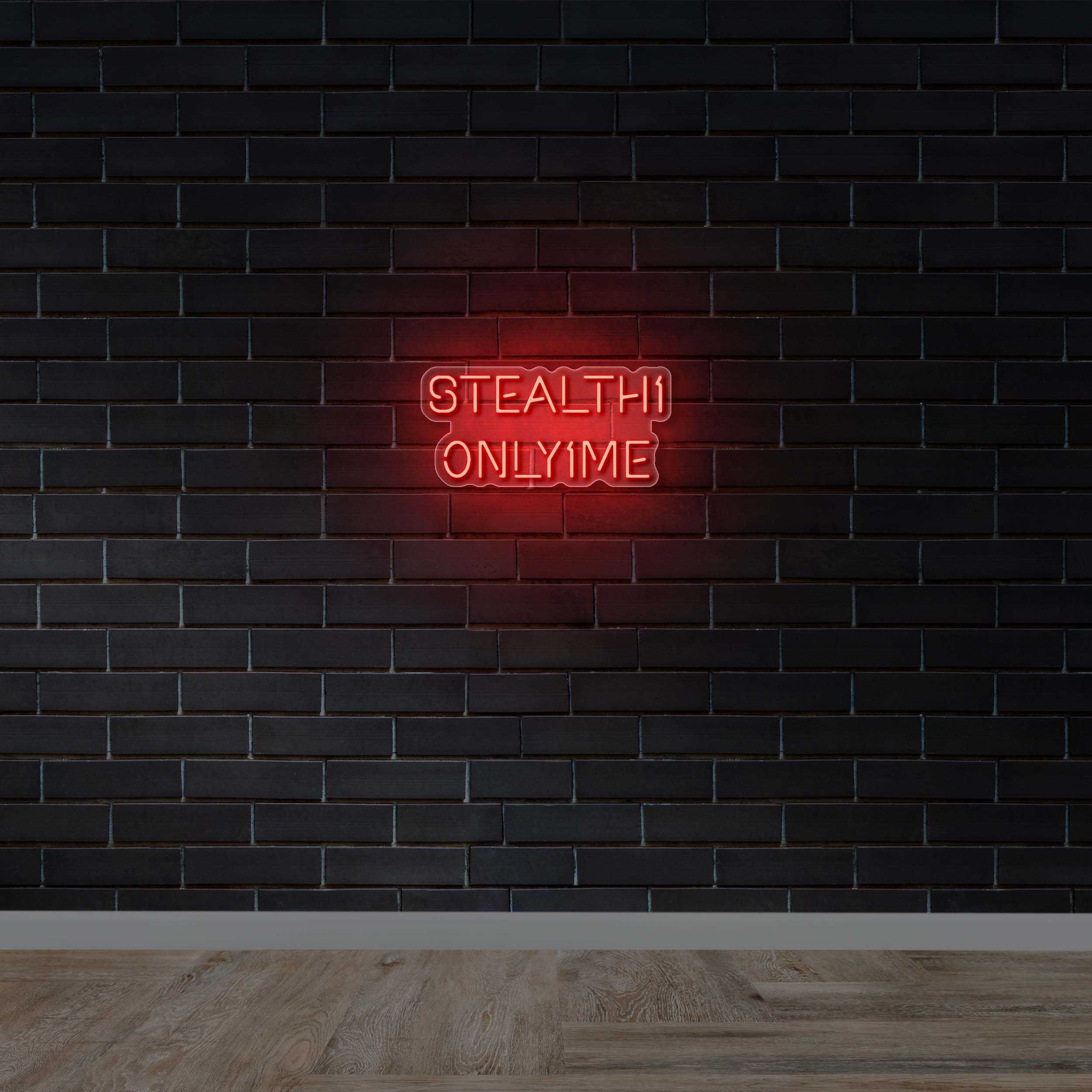 Stealth1 Only1Me - Premium Neon Artwork