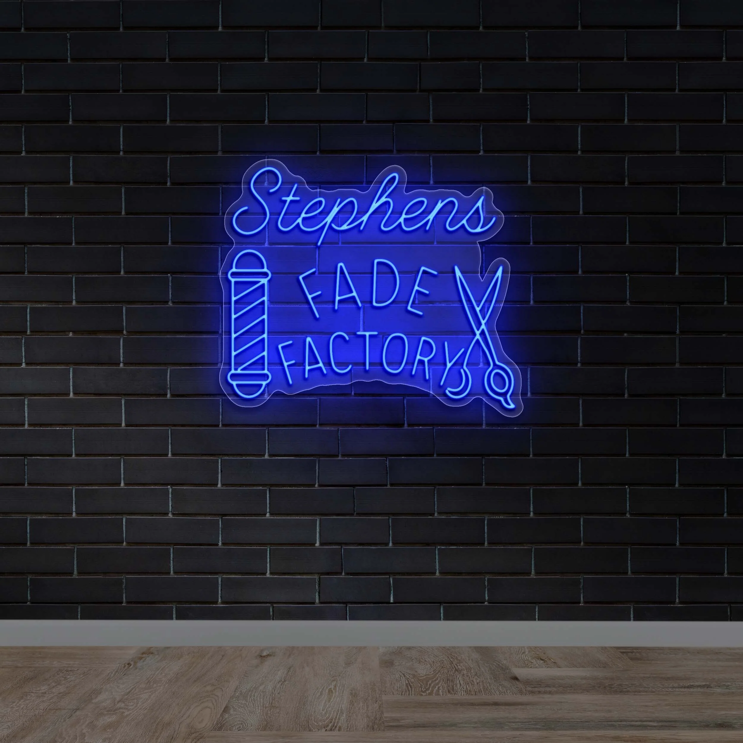 Stephens Fade Factory - Premium Neon Artwork - Image 2