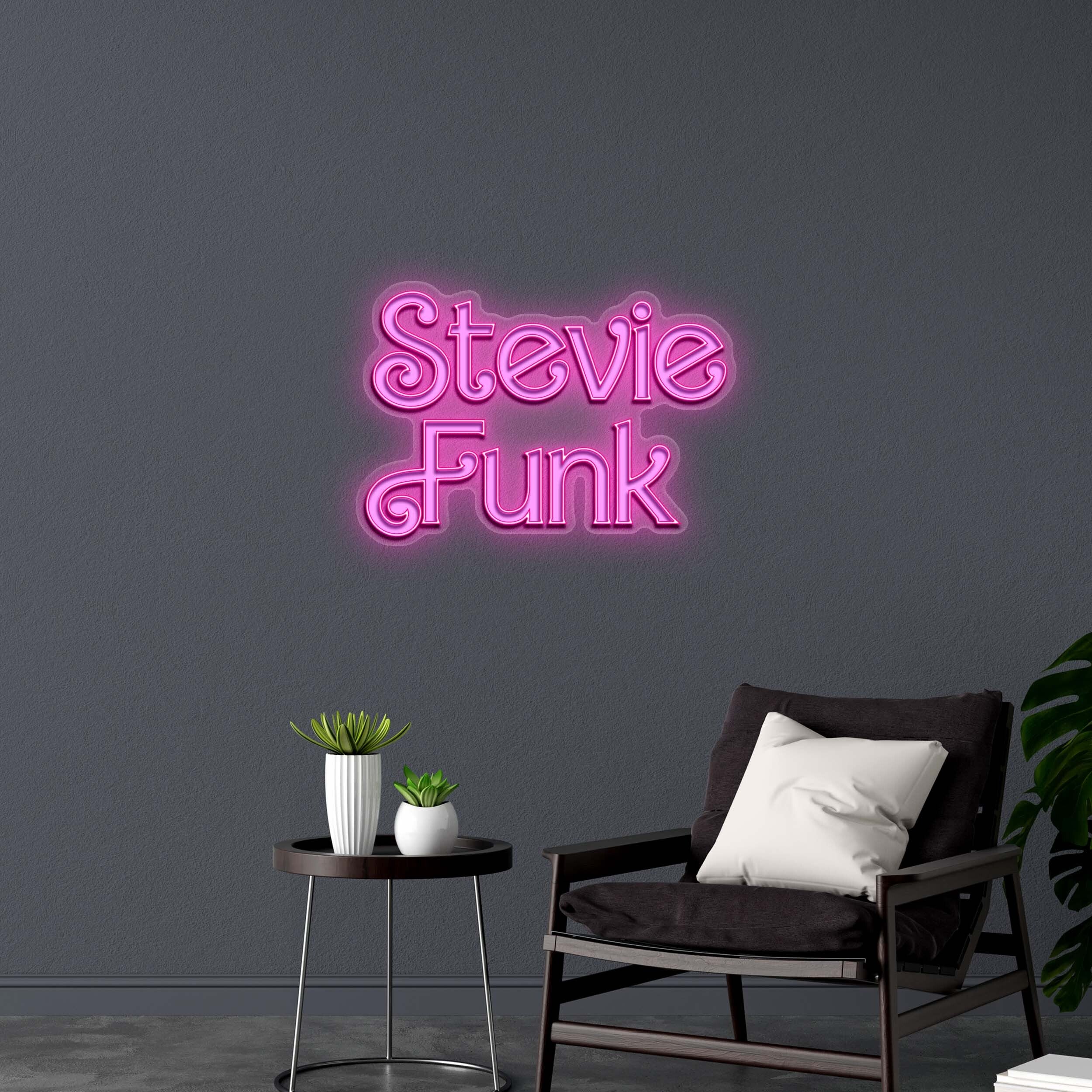 Stevie Funk -  Premium Neon Artwork
