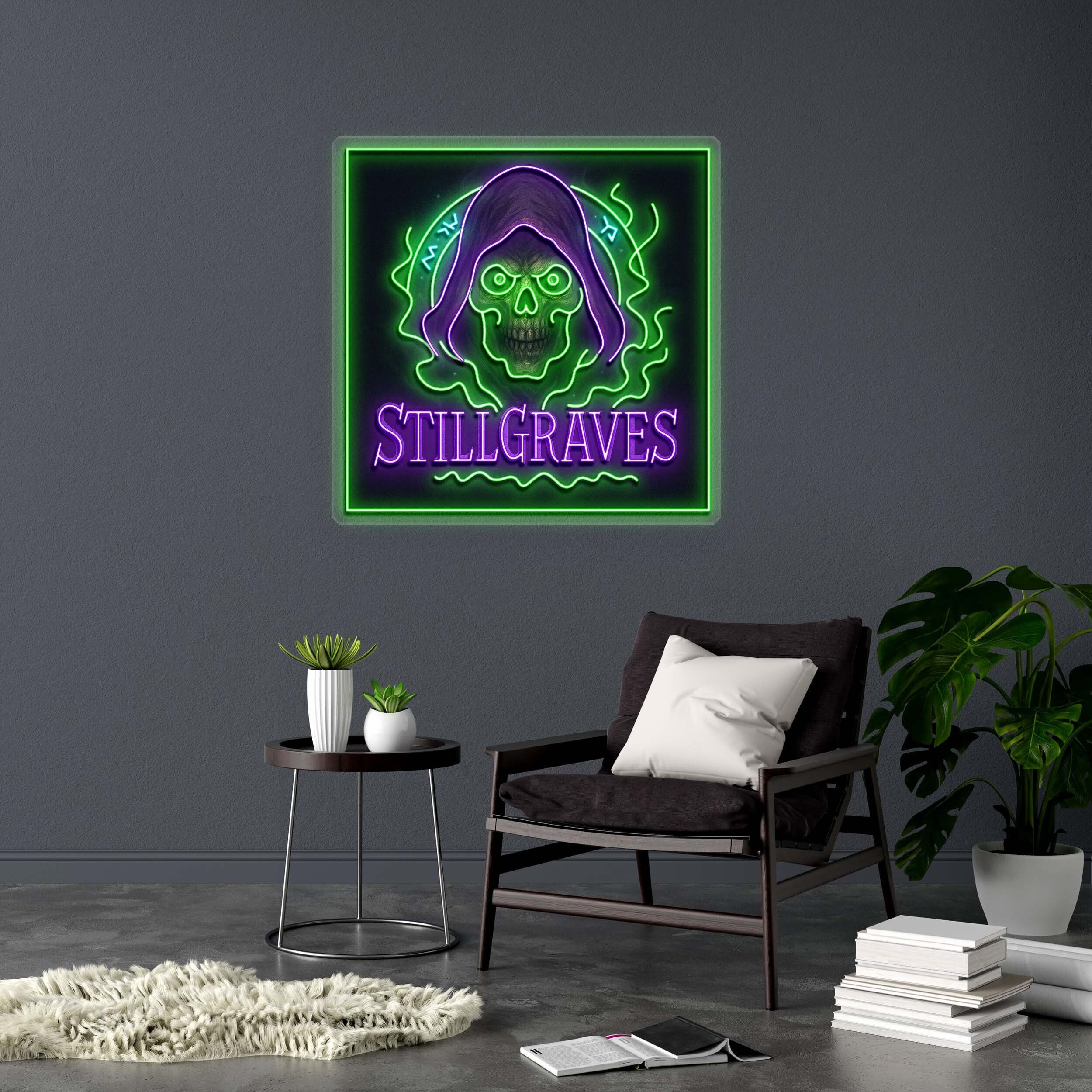 STILLGRAVES - Premium Neon Artwork