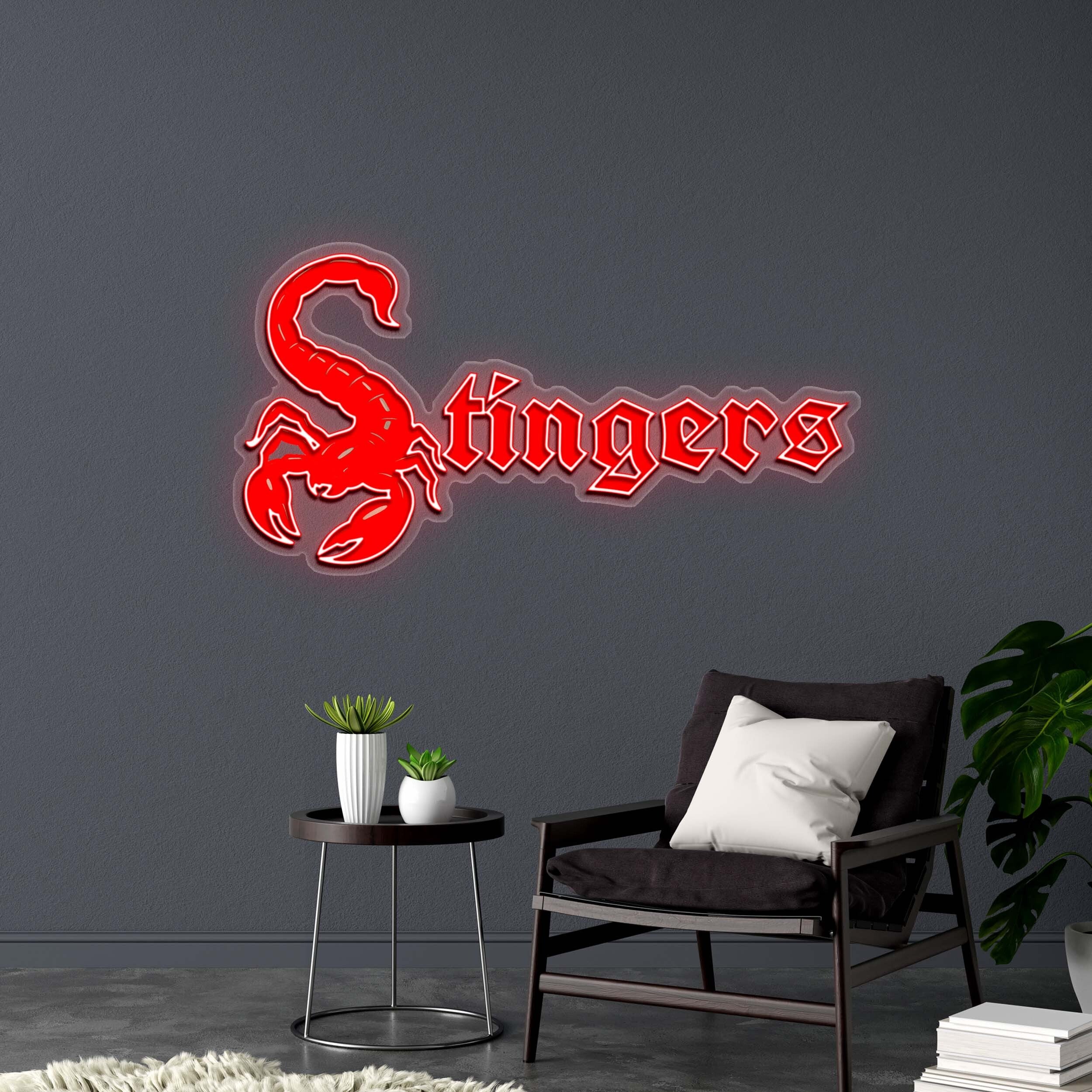 Stingers - Premium Neon Artwork