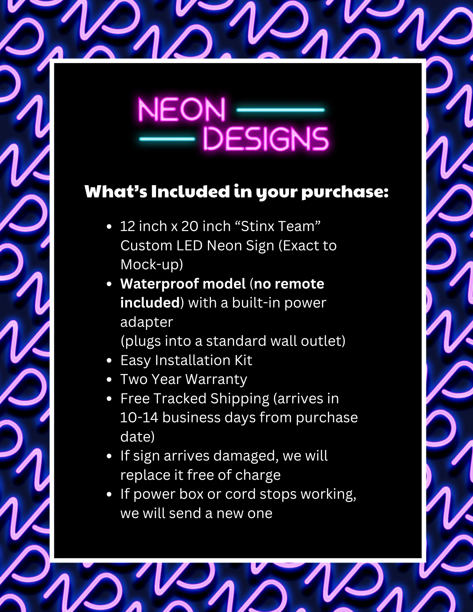 Stinx Team - Premium Neon Artwork - Image 2