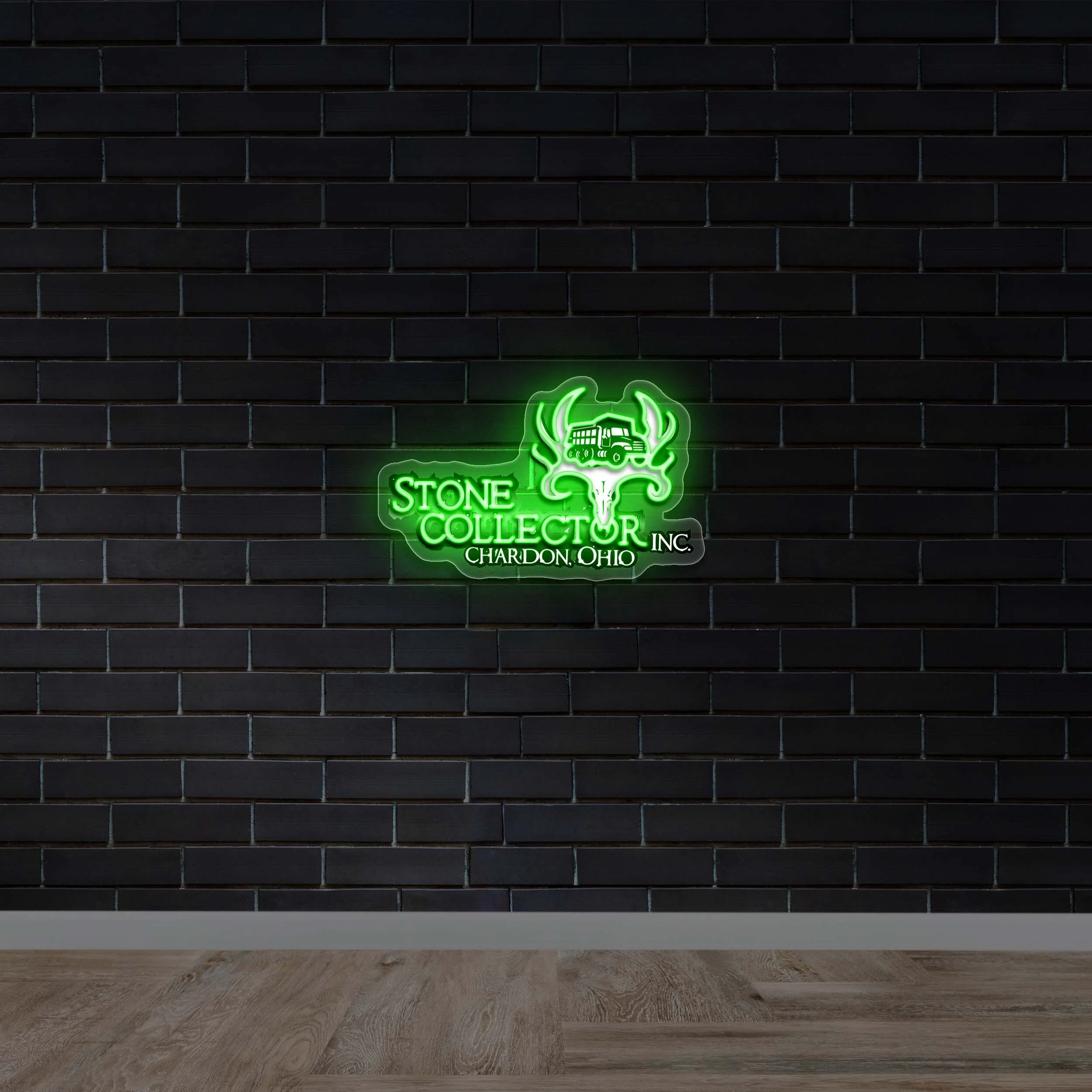 STONE COLLECTOR - Premium Neon Artwork