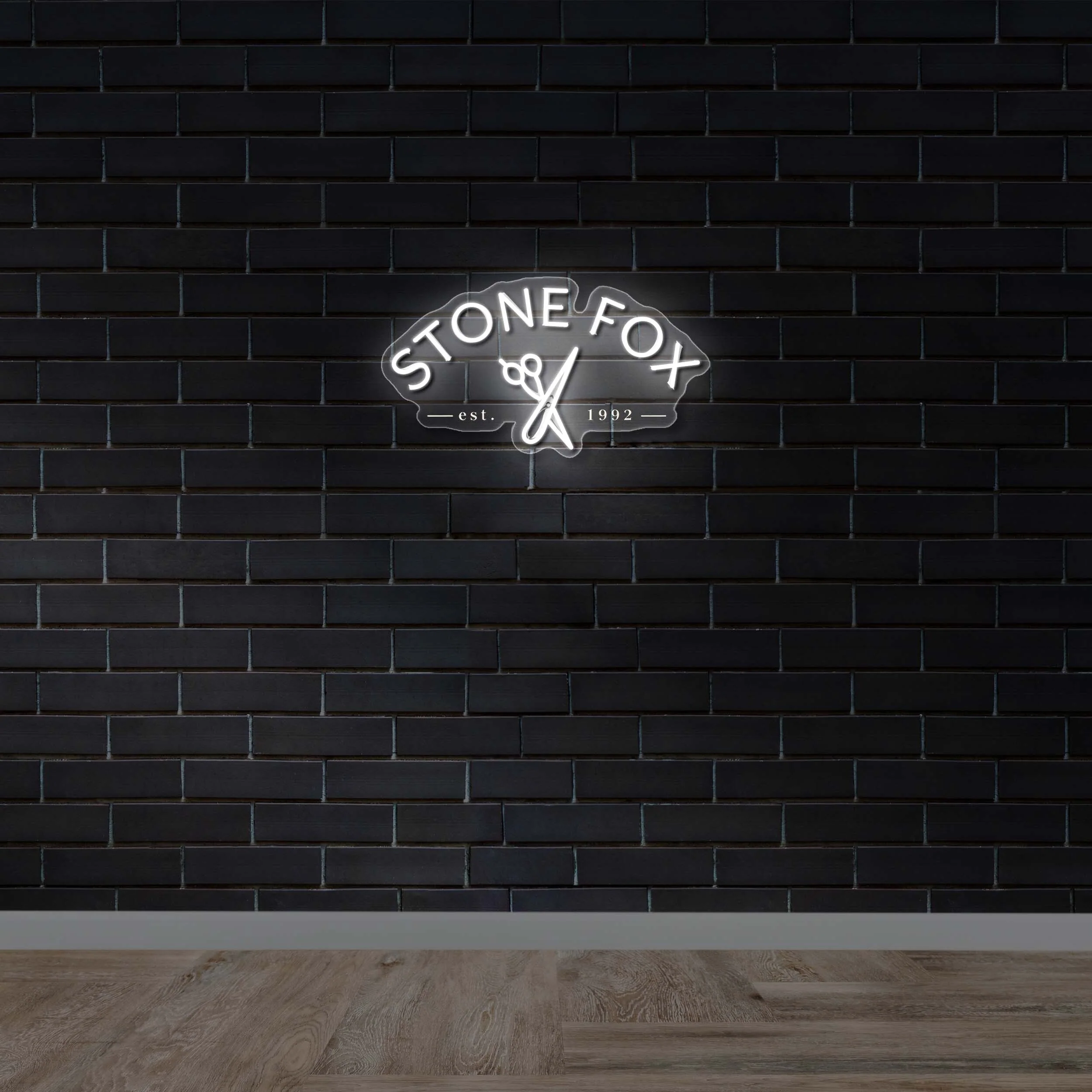 STONE FOX - Premium Neon Artwork
