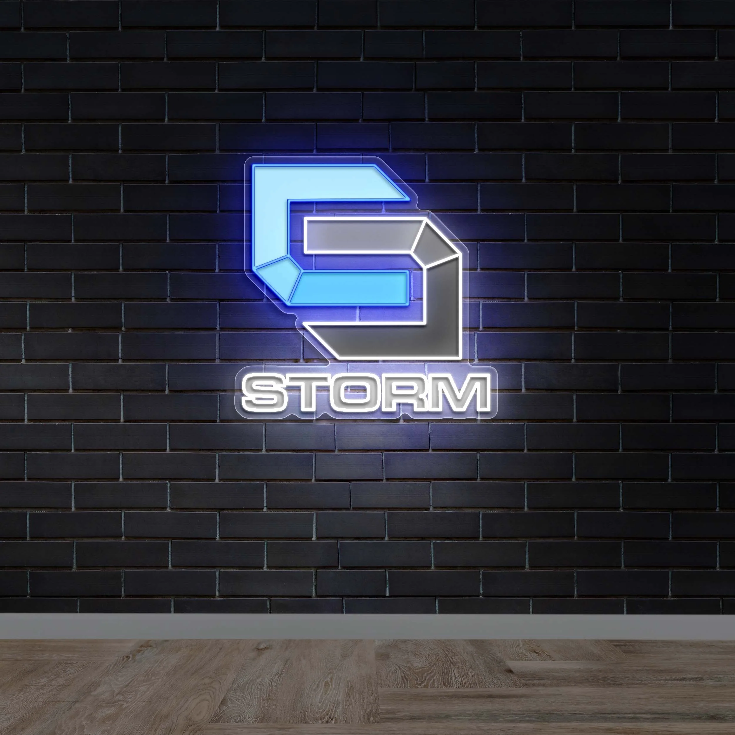 STORM - Premium Neon Artwork