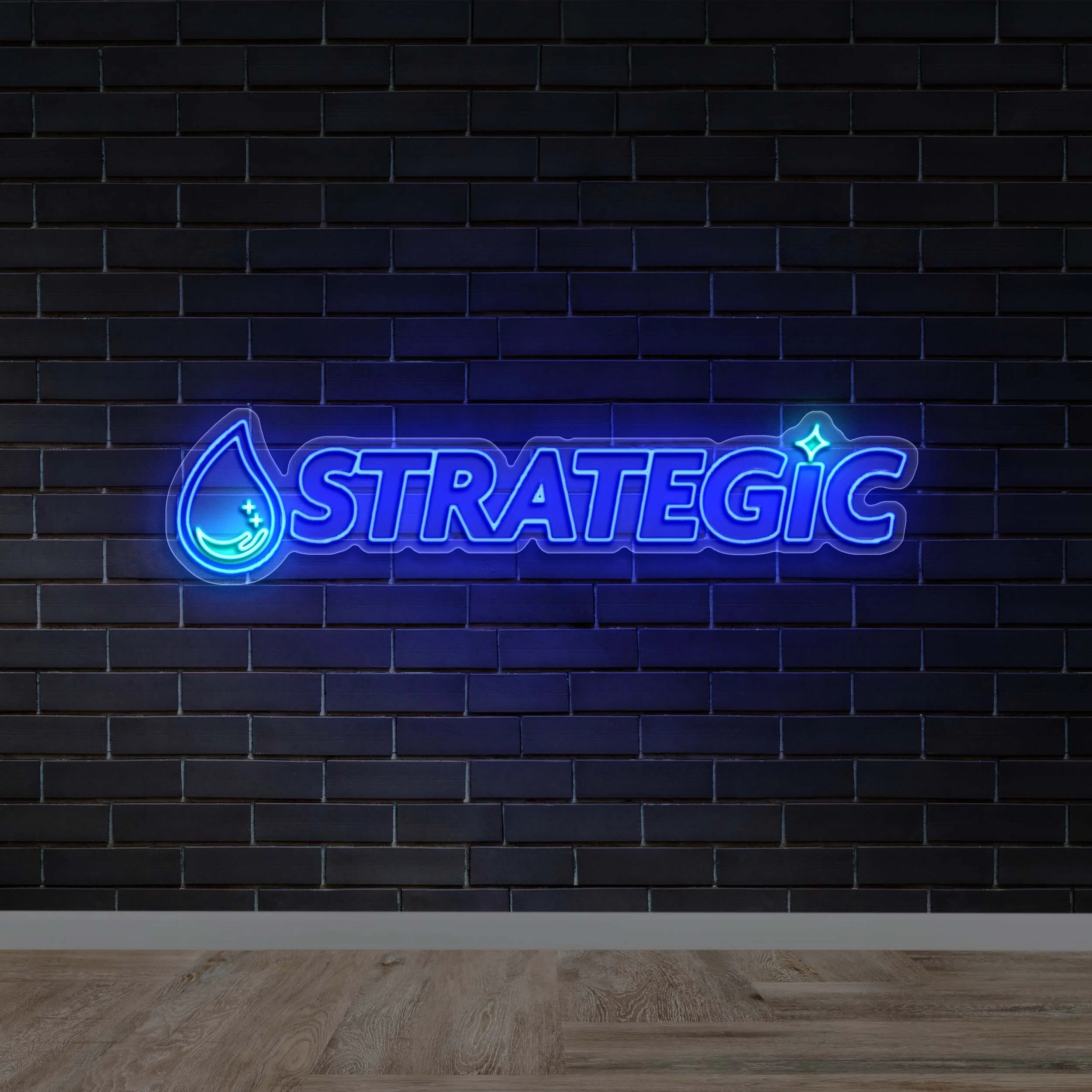 Strategic - Premium Neon Artwork