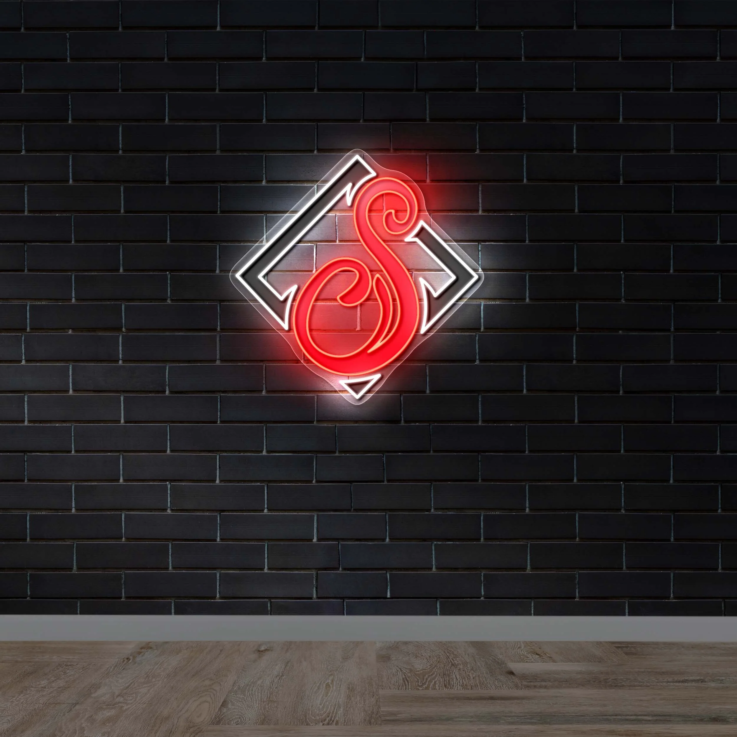 Strut Emblem Logo - Premium Neon Artwork