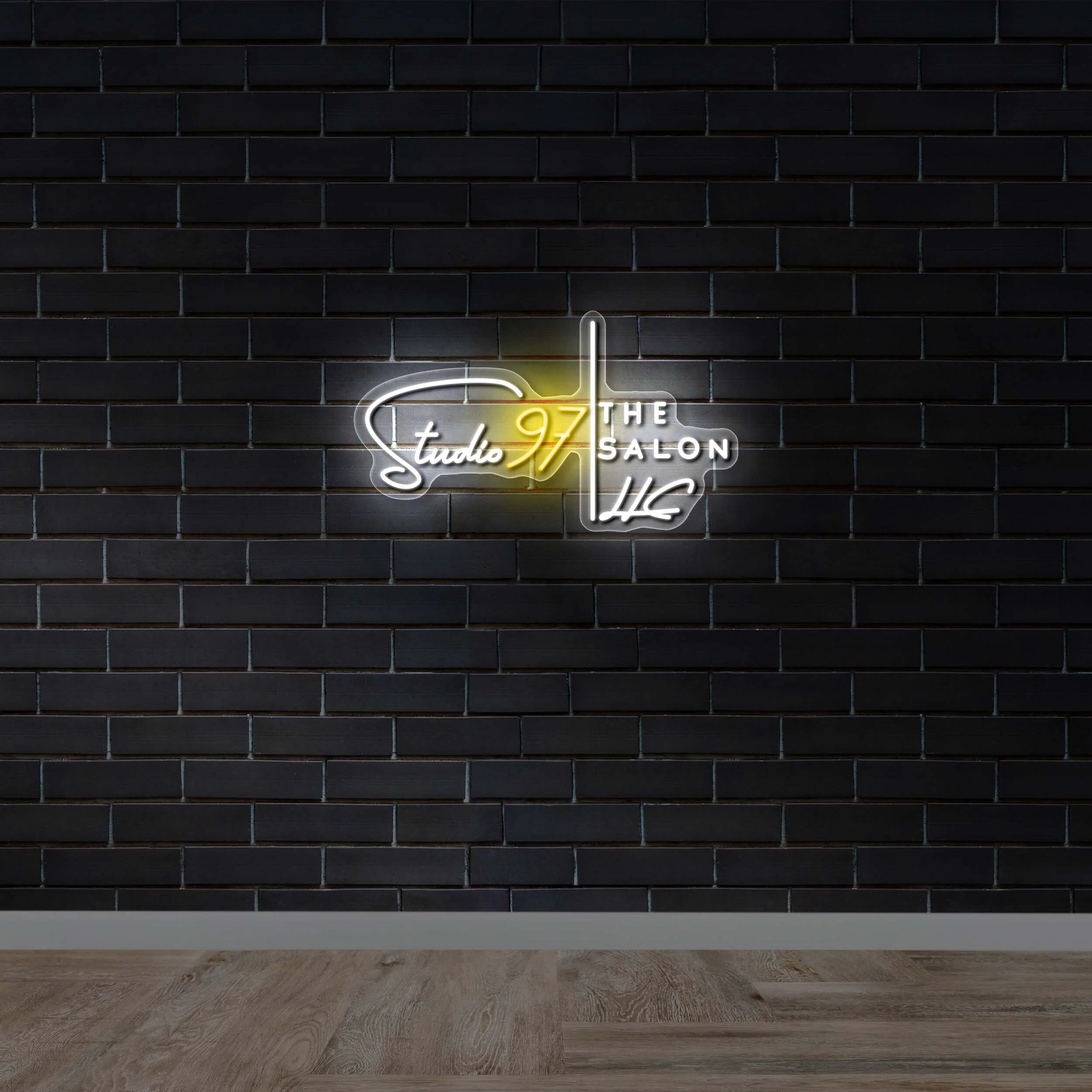 Studio 97 The Salon - Premium Neon Artwork