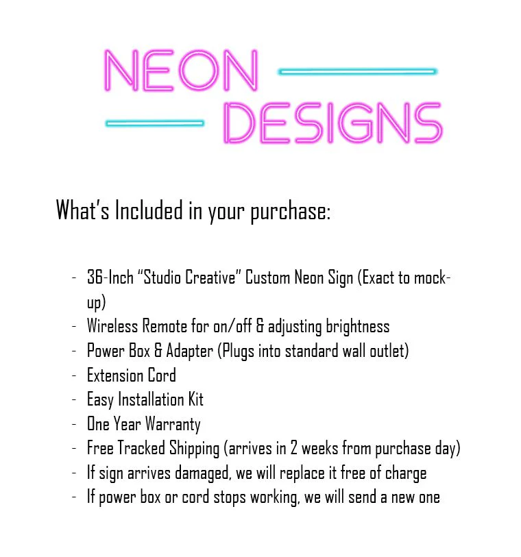 Studio Creative - Premium Neon Artwork - Image 2