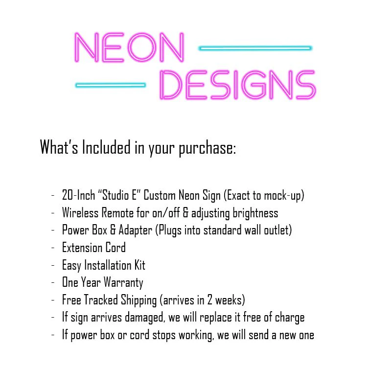 Studio E - Premium Neon Artwork - Image 2