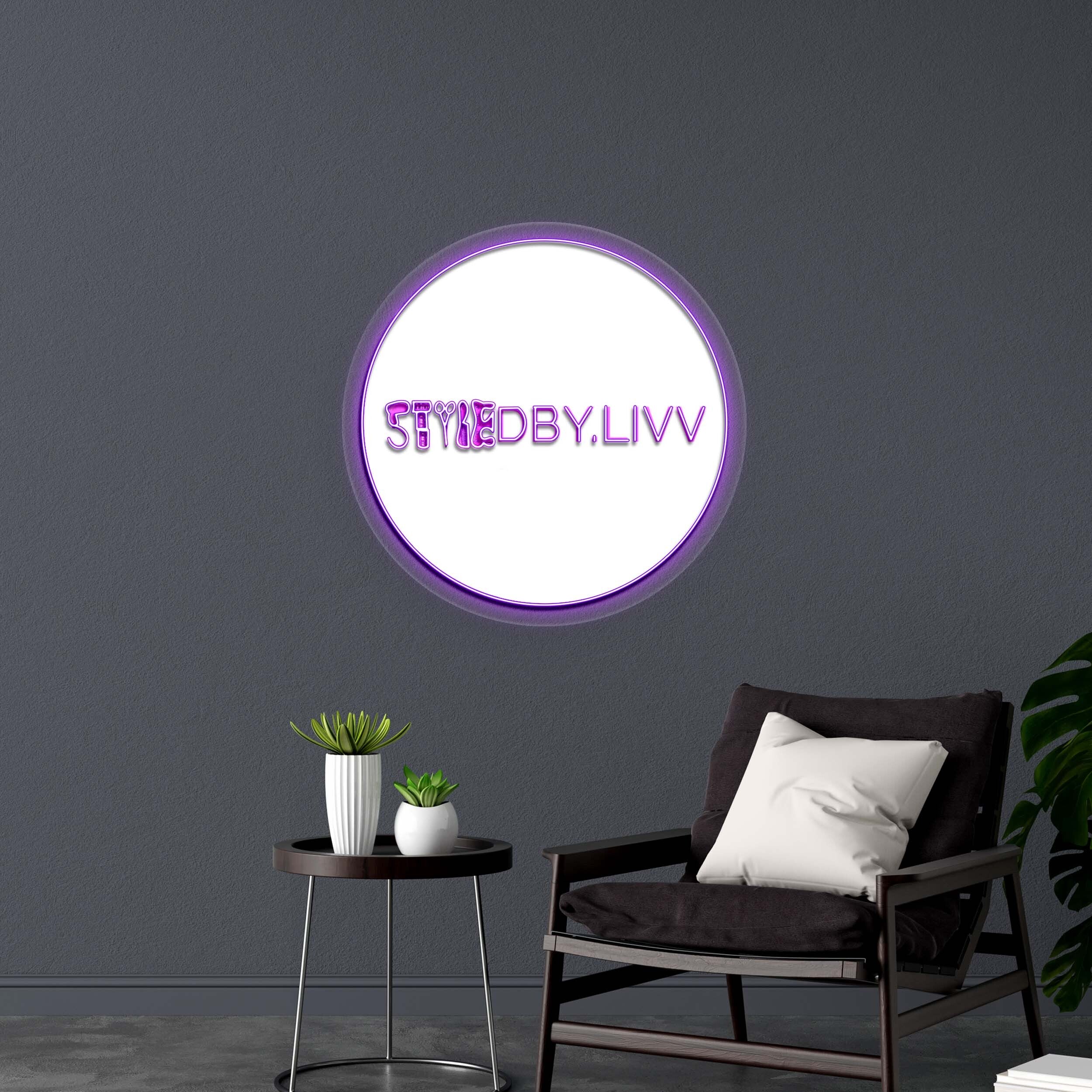 STYLEDBY.LIVV - Premium Neon Artwork