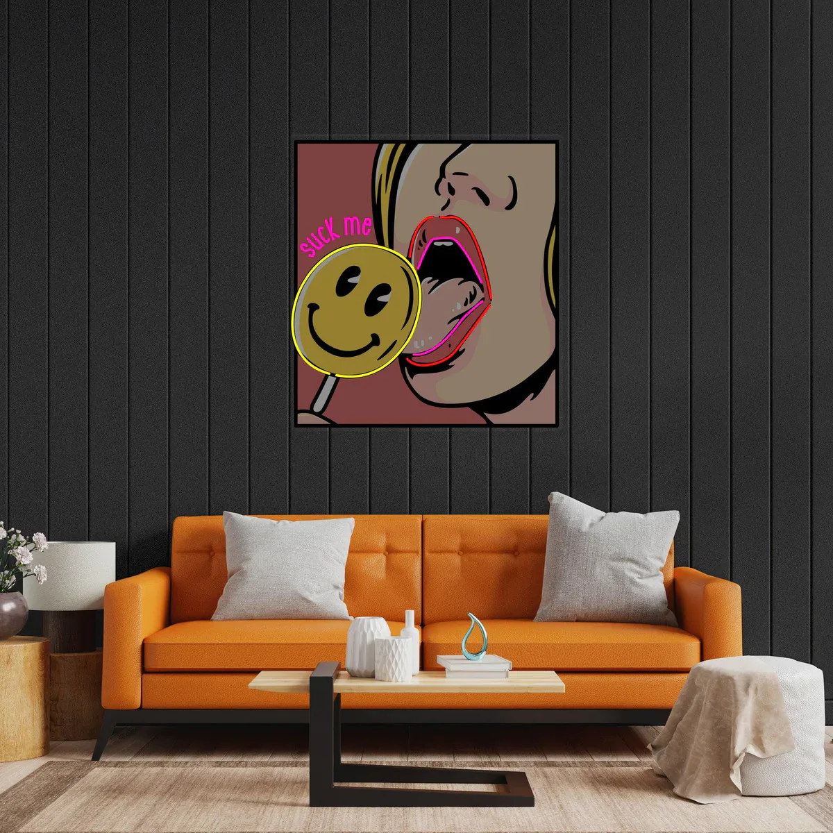 SUCK ME - Premium Neon Artwork - Image 2