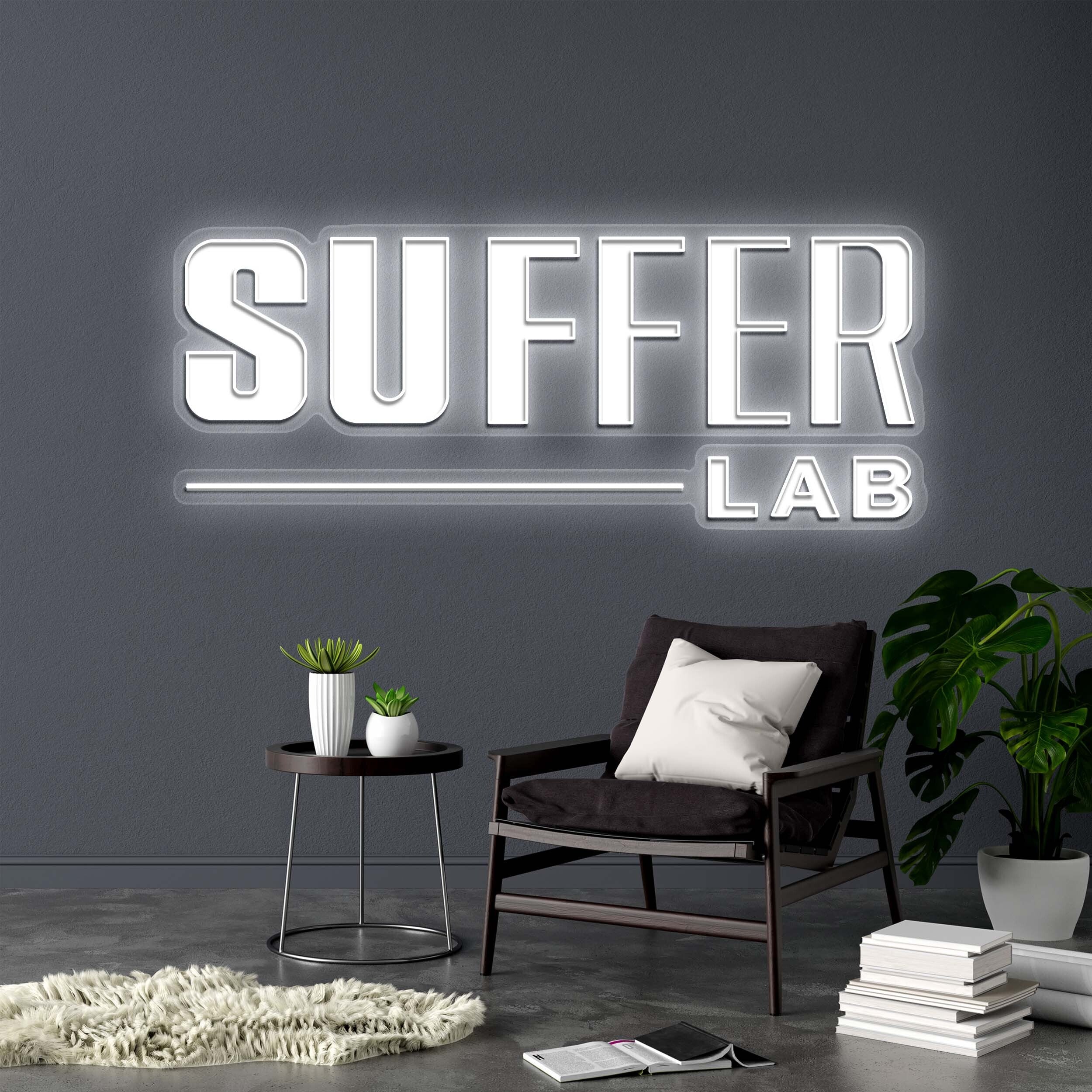 SUFFER LAB - Premium Neon Artwork