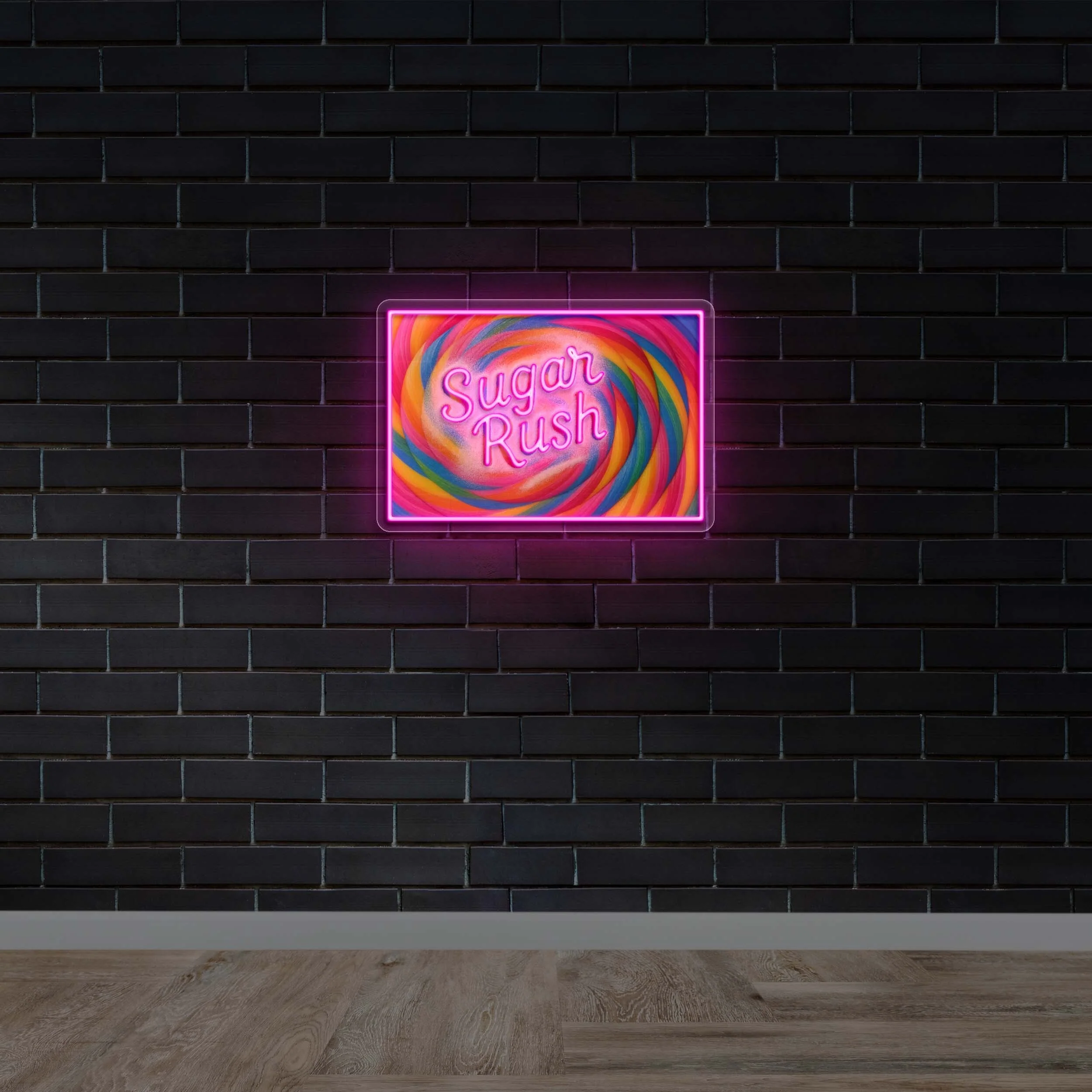Sugar Rush - Premium Neon Artwork