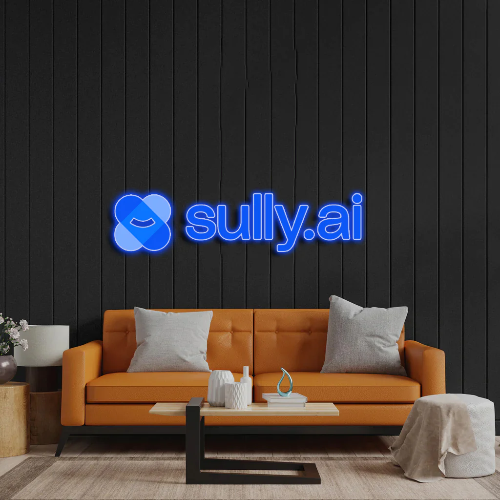 sully.ai - Premium Neon Artwork