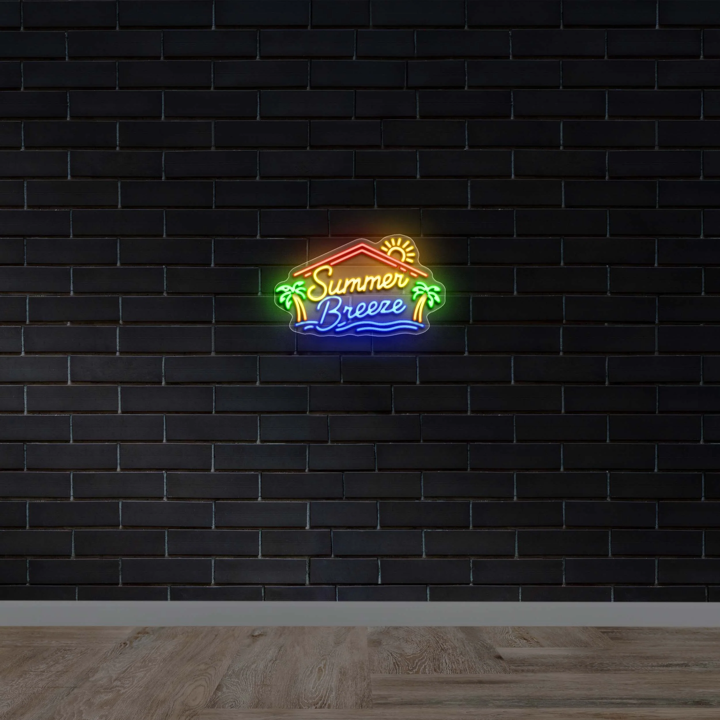 Summer Breeze - Premium Neon Artwork