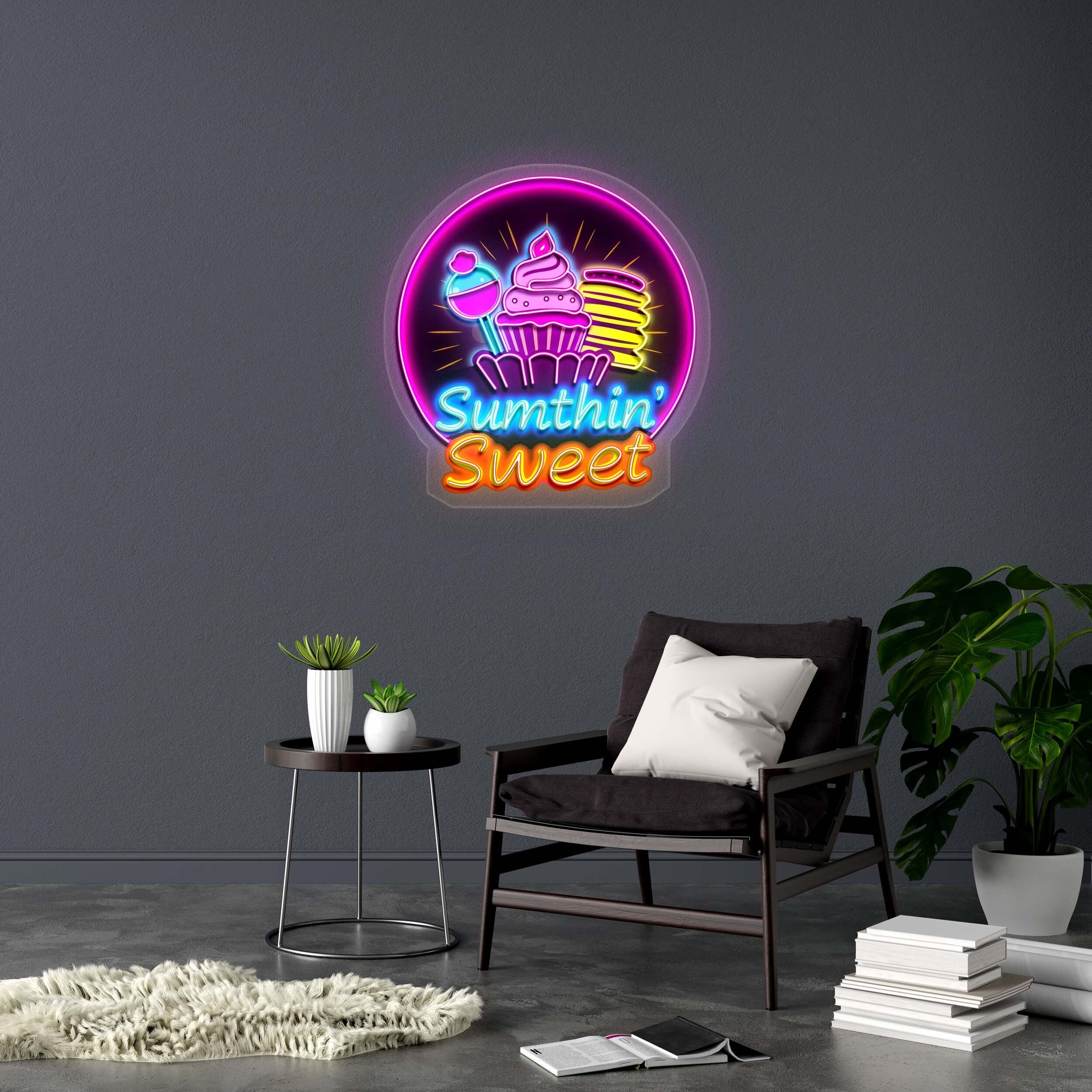 Sumthin' Sweet - Premium Neon Artwork