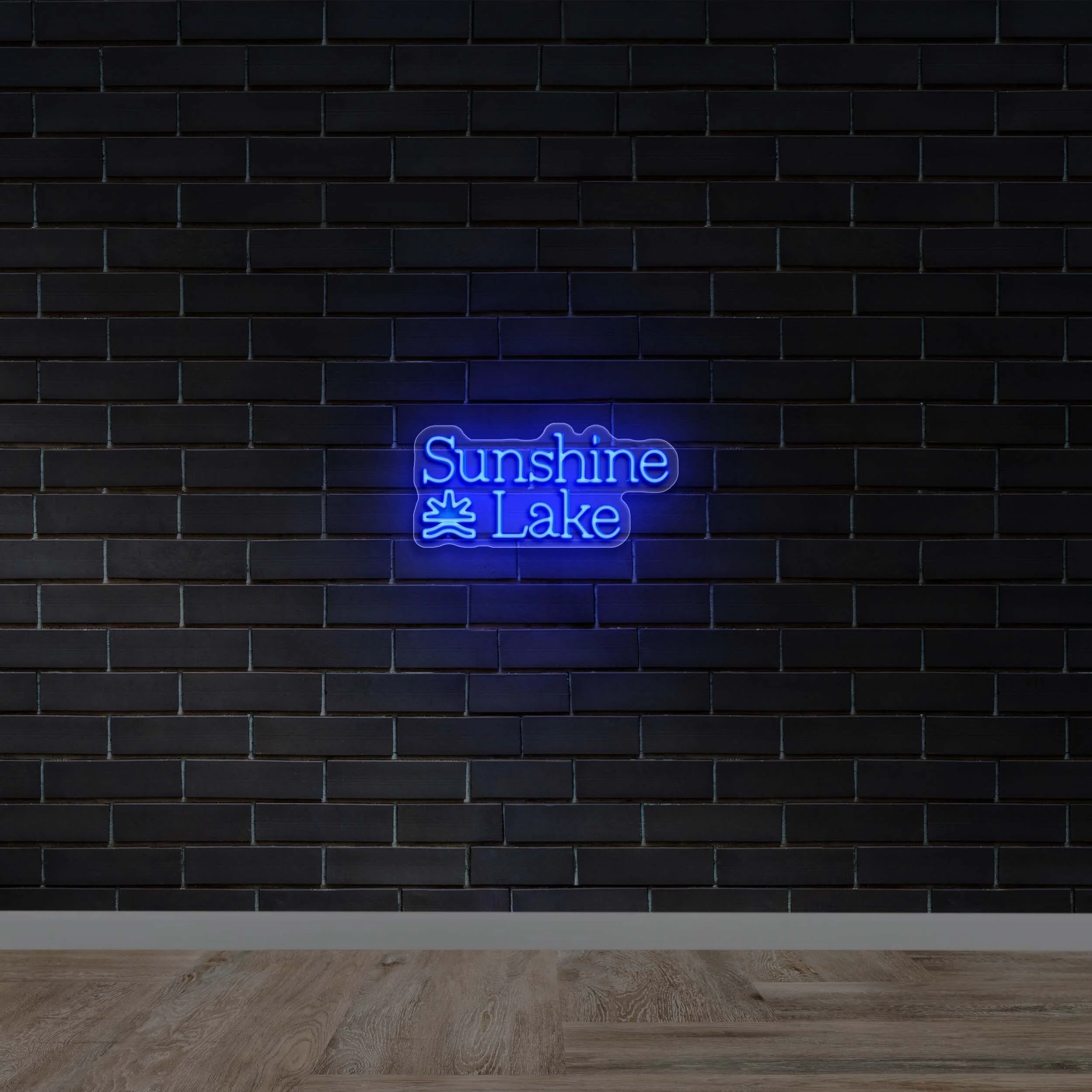 SUNSHINE LAKE - Premium Neon Artwork