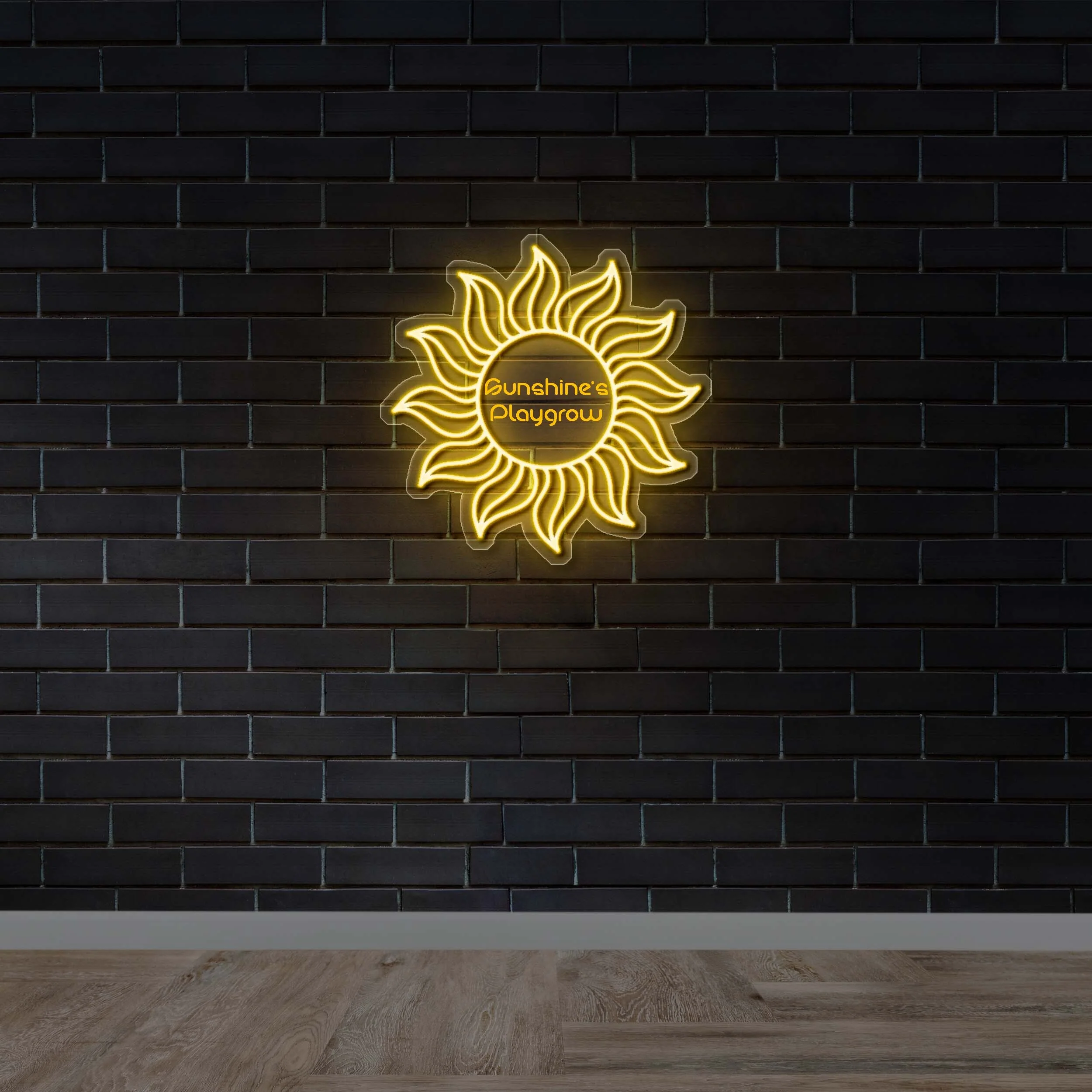 Sunshine's Playgrow - Premium Neon Artwork