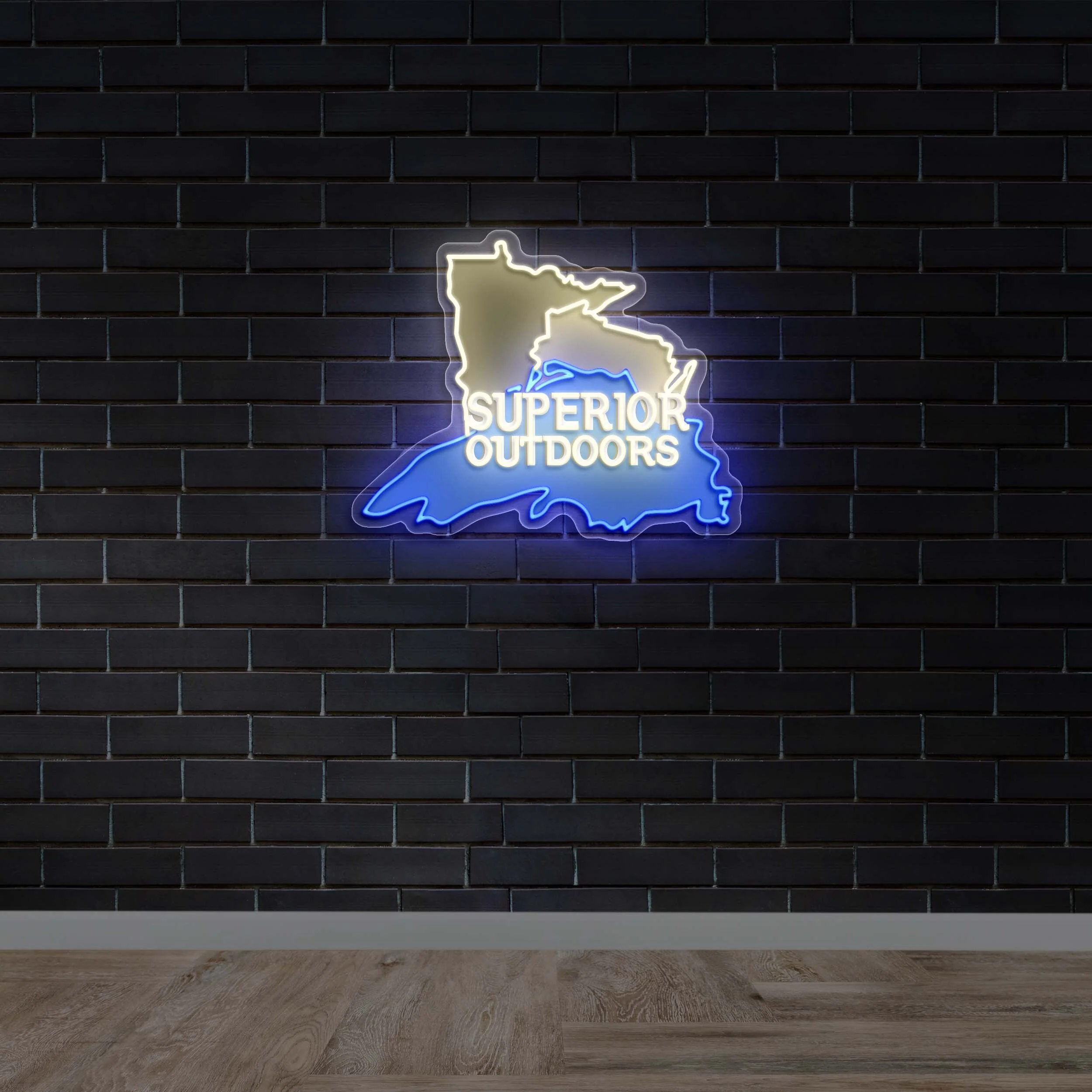 SUPERIOR OUTDOORS - Premium Neon Artwork