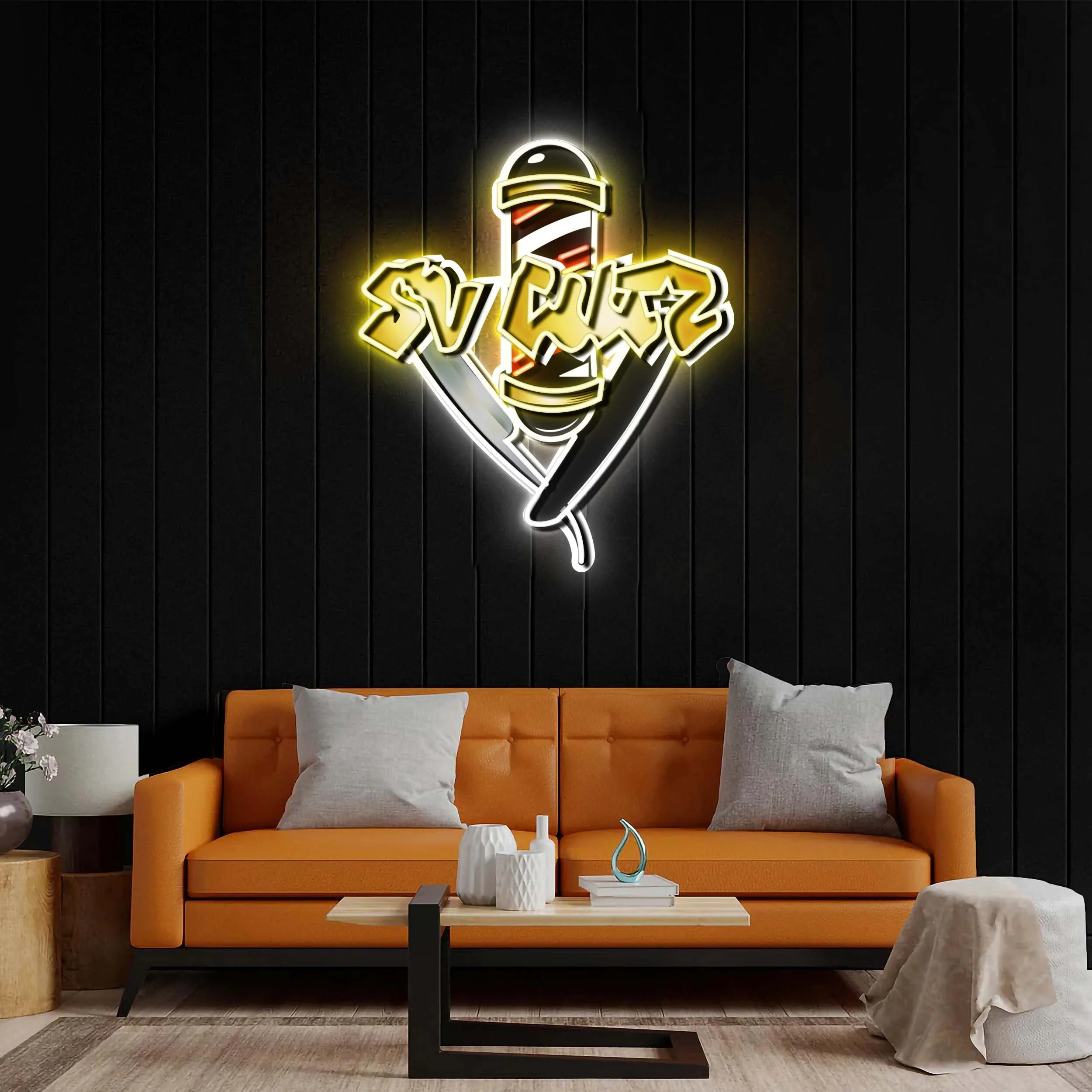 SV Cutz - Premium Neon Artwork