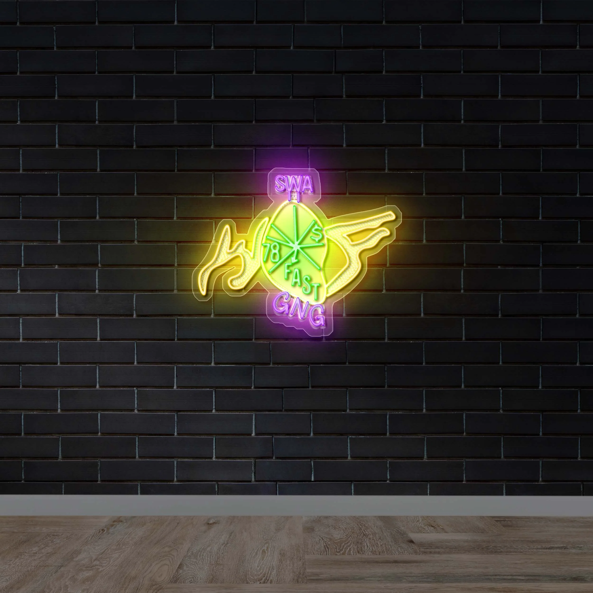 SWA 18 Fast GNG - Premium Neon Artwork