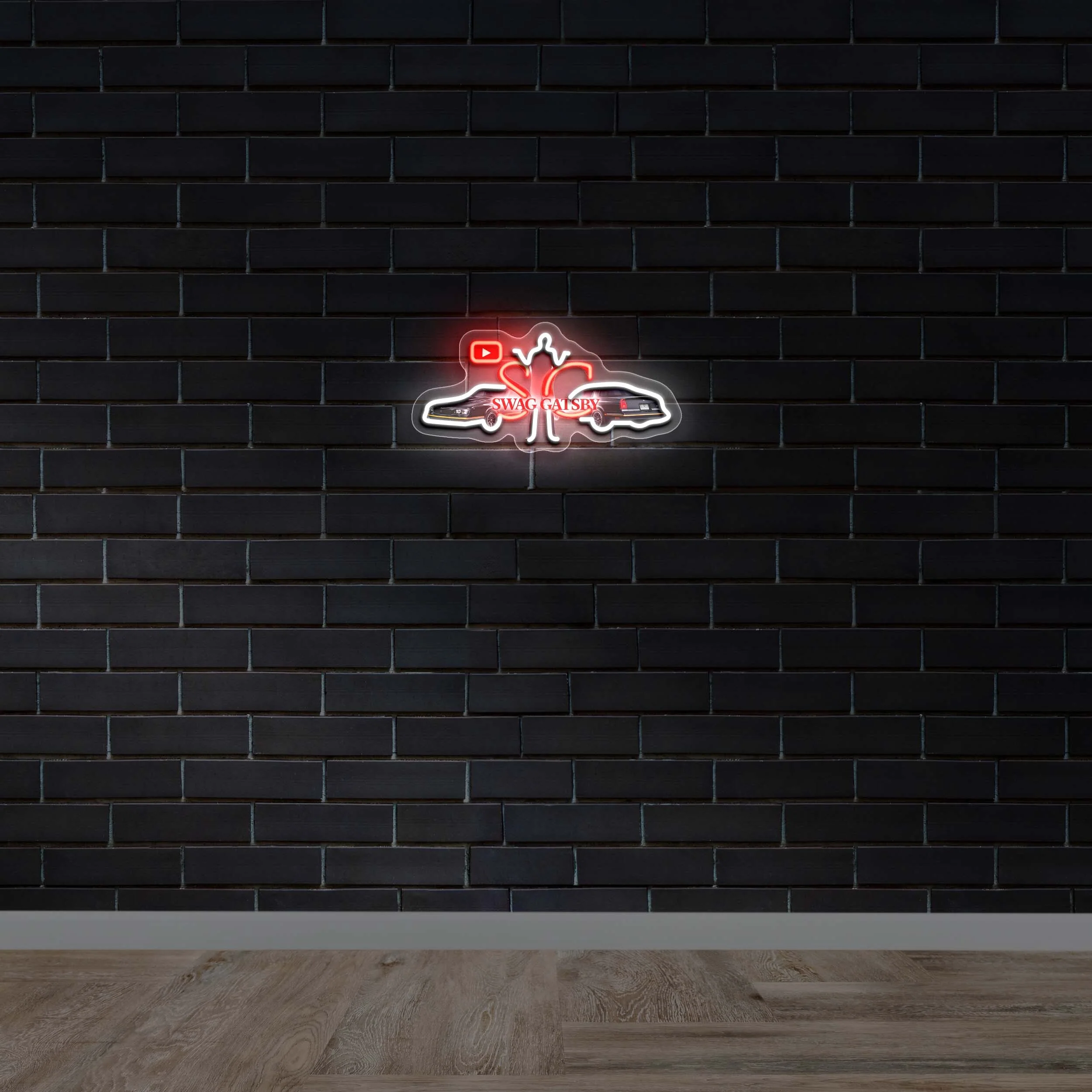 SWAG GATSBY - Premium Neon Artwork