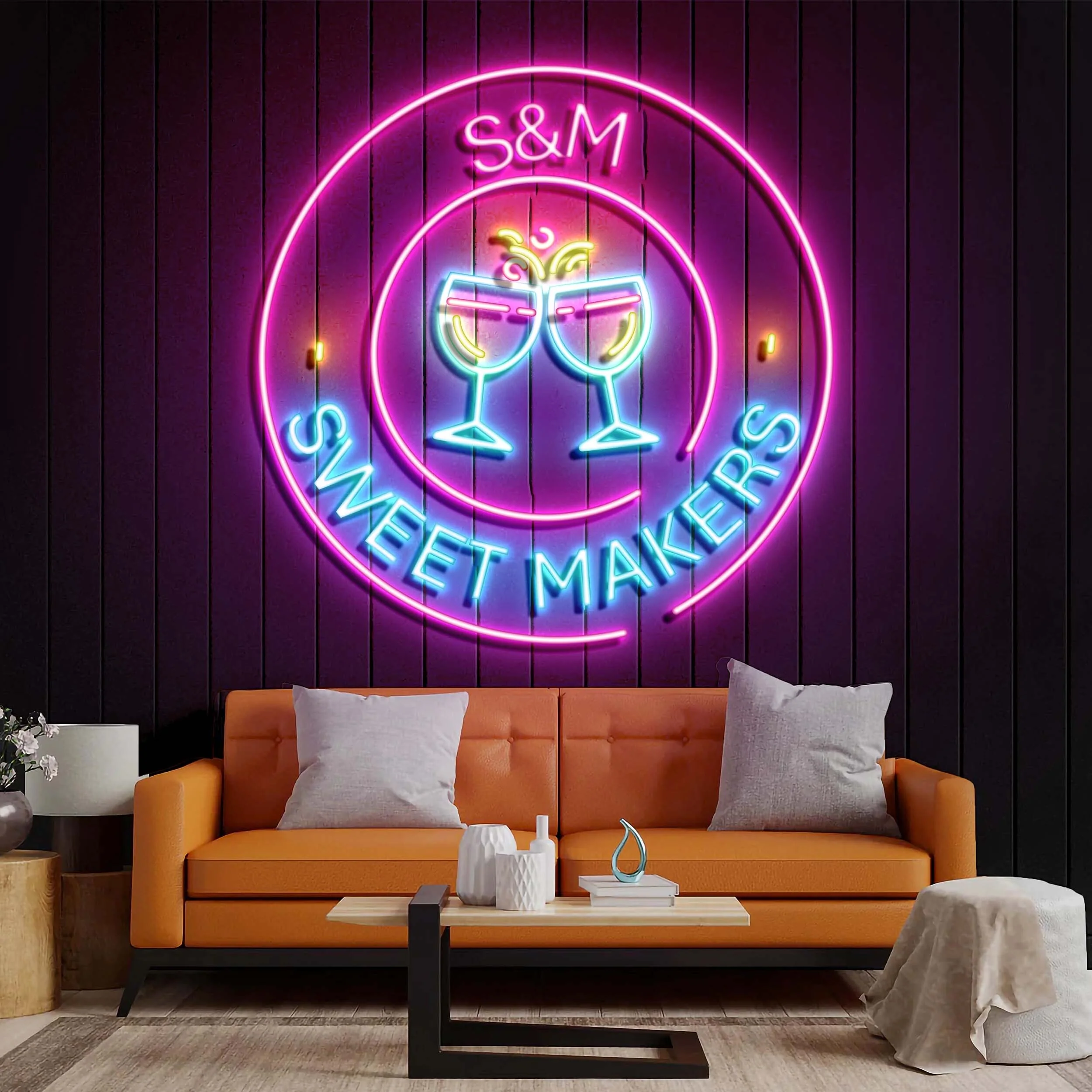 Sweet Makers - Premium Neon Artwork