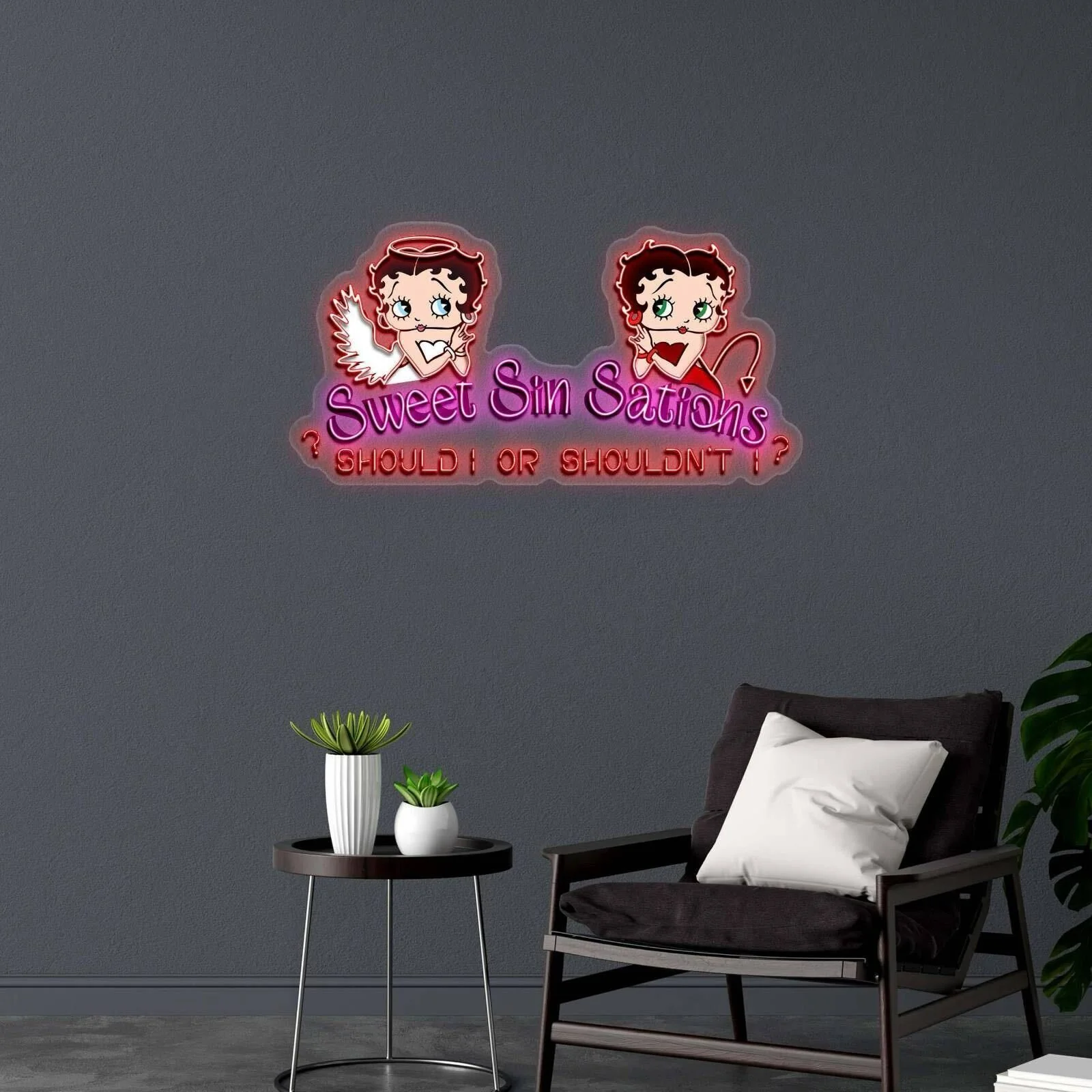 Sweet Sin Sations - Premium Neon Artwork - Image 5