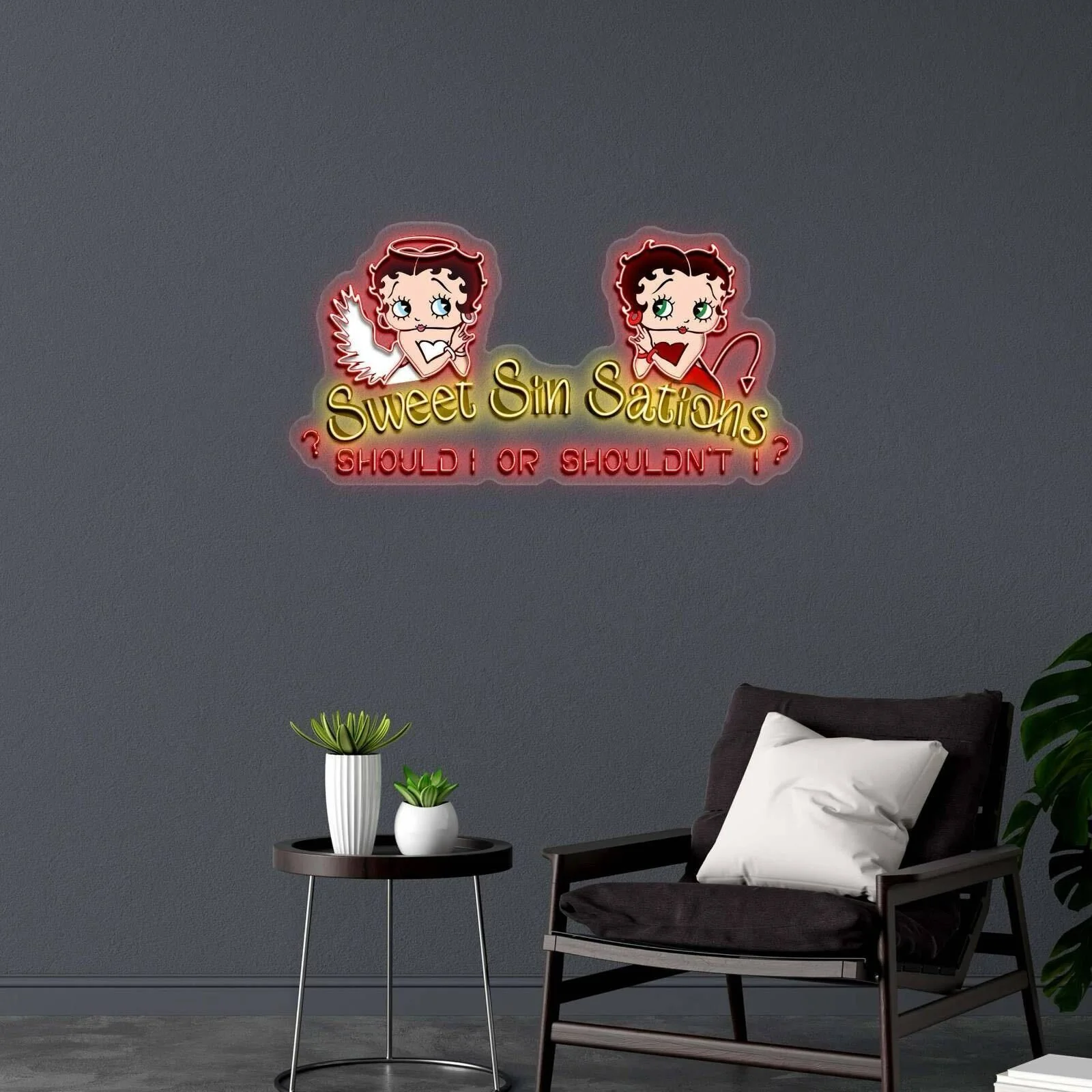 Sweet Sin Sations - Premium Neon Artwork - Image 6
