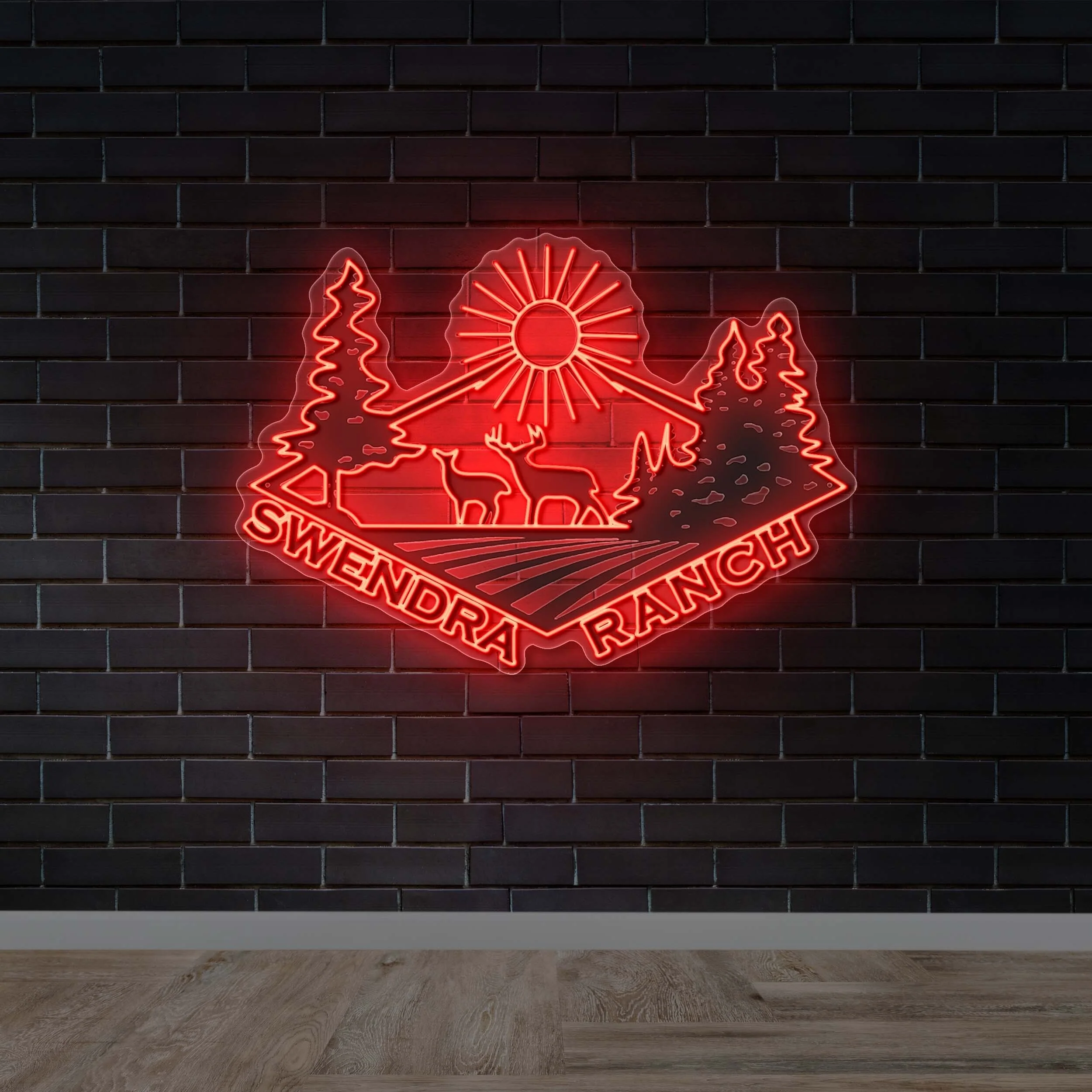Swendra Ranch - Premium Neon Artwork