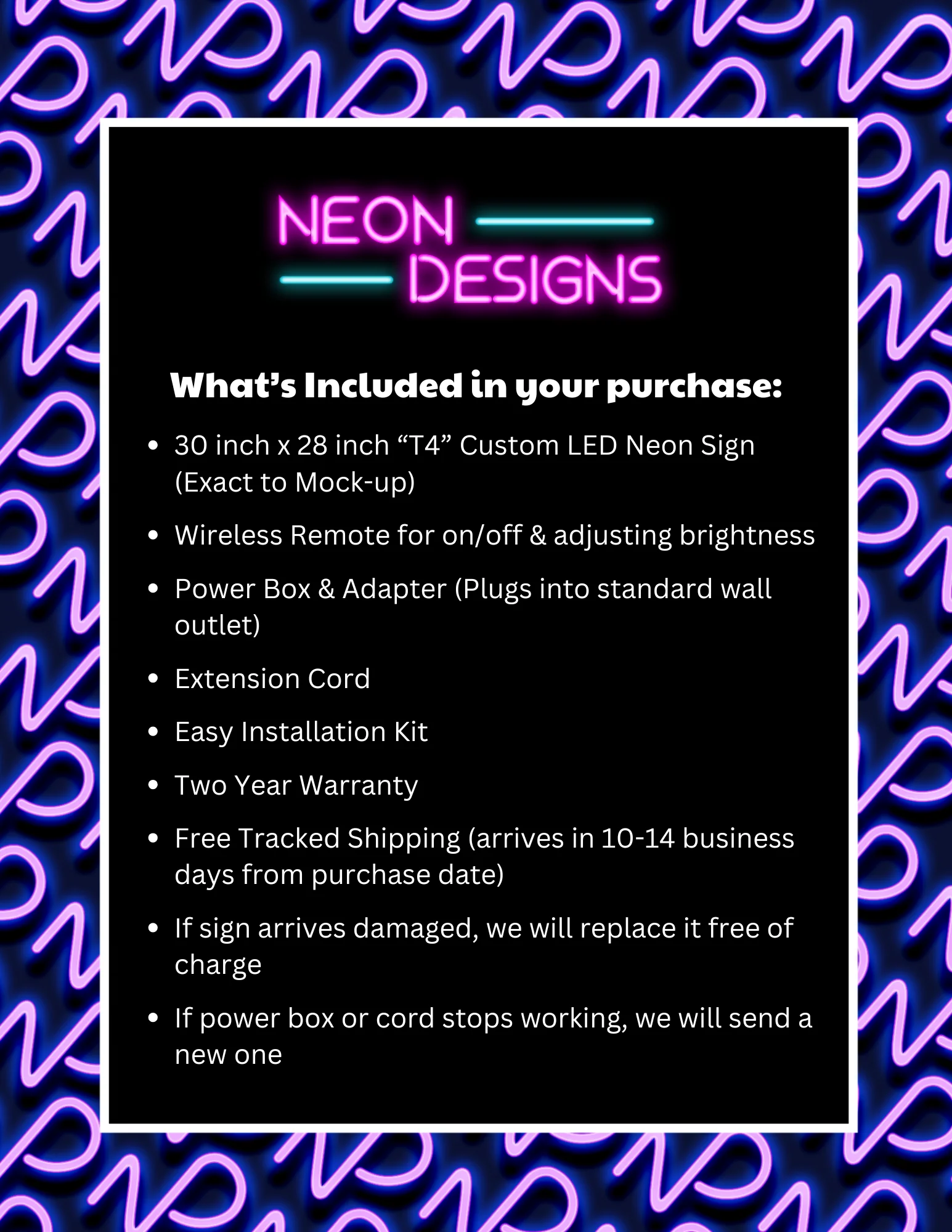 T4 – Premium Neon Artwork - Image 2