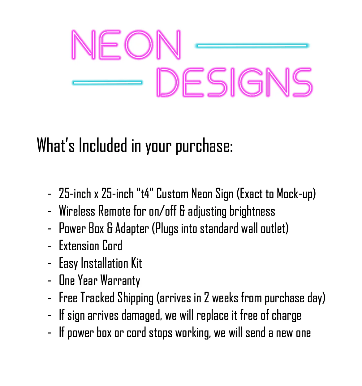 T4 - Premium Neon Artwork - Image 2