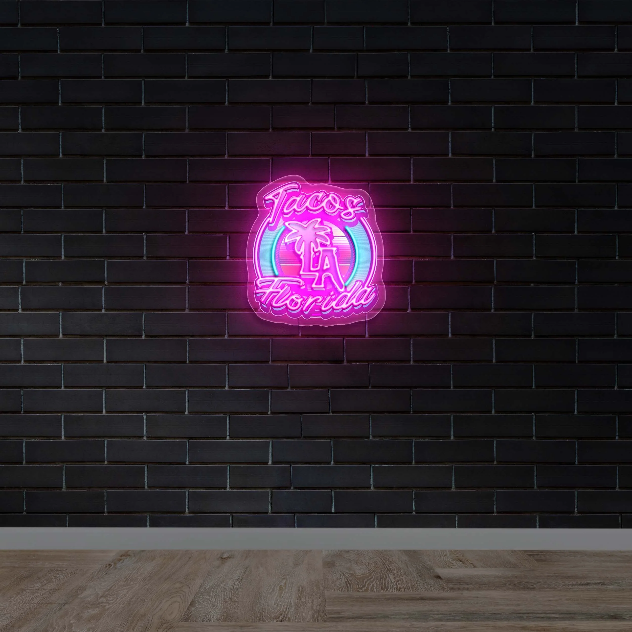 TACOS LA FLORIDA - Premium Neon Artwork