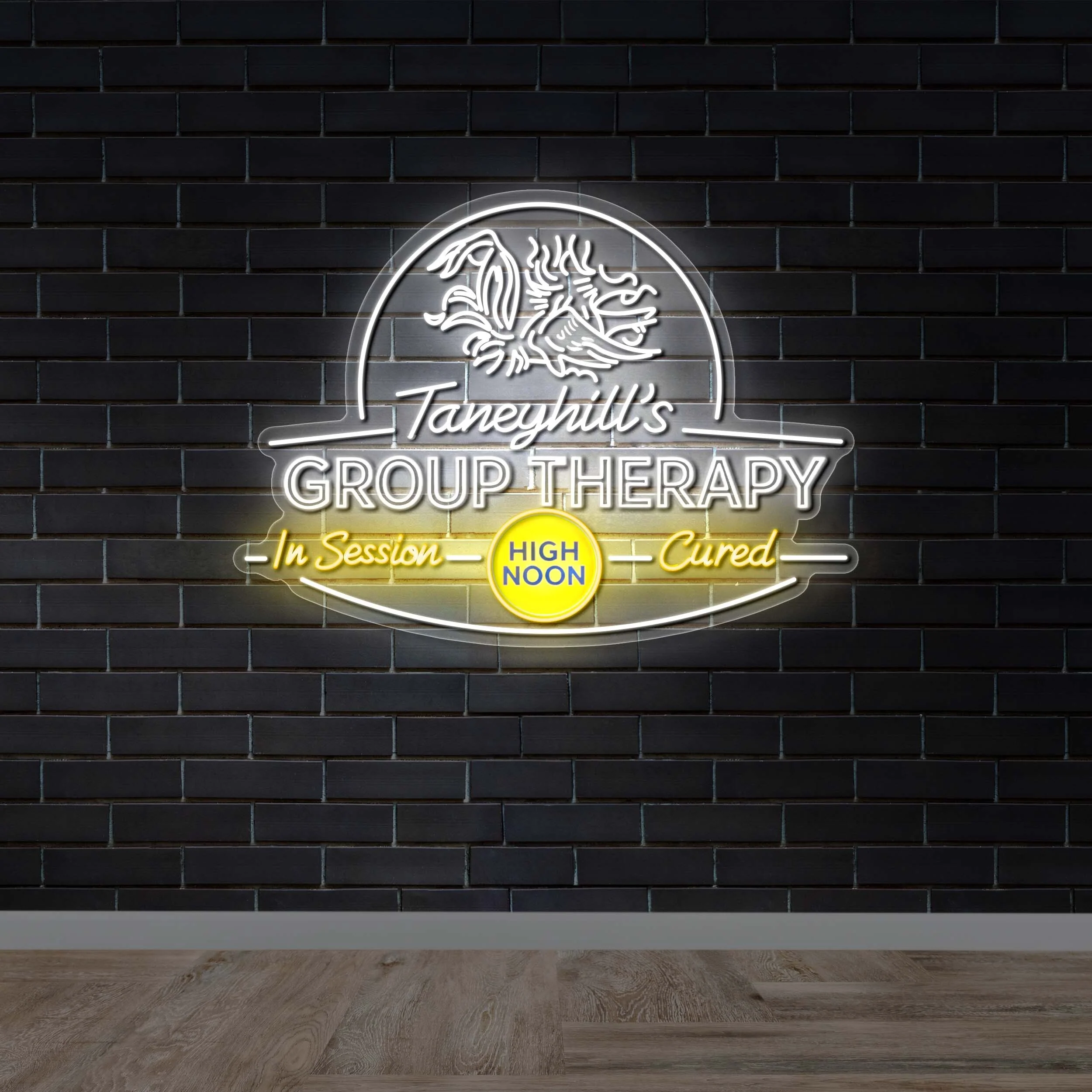 Taneyhill's Group Therapy - Premium Neon Artwork