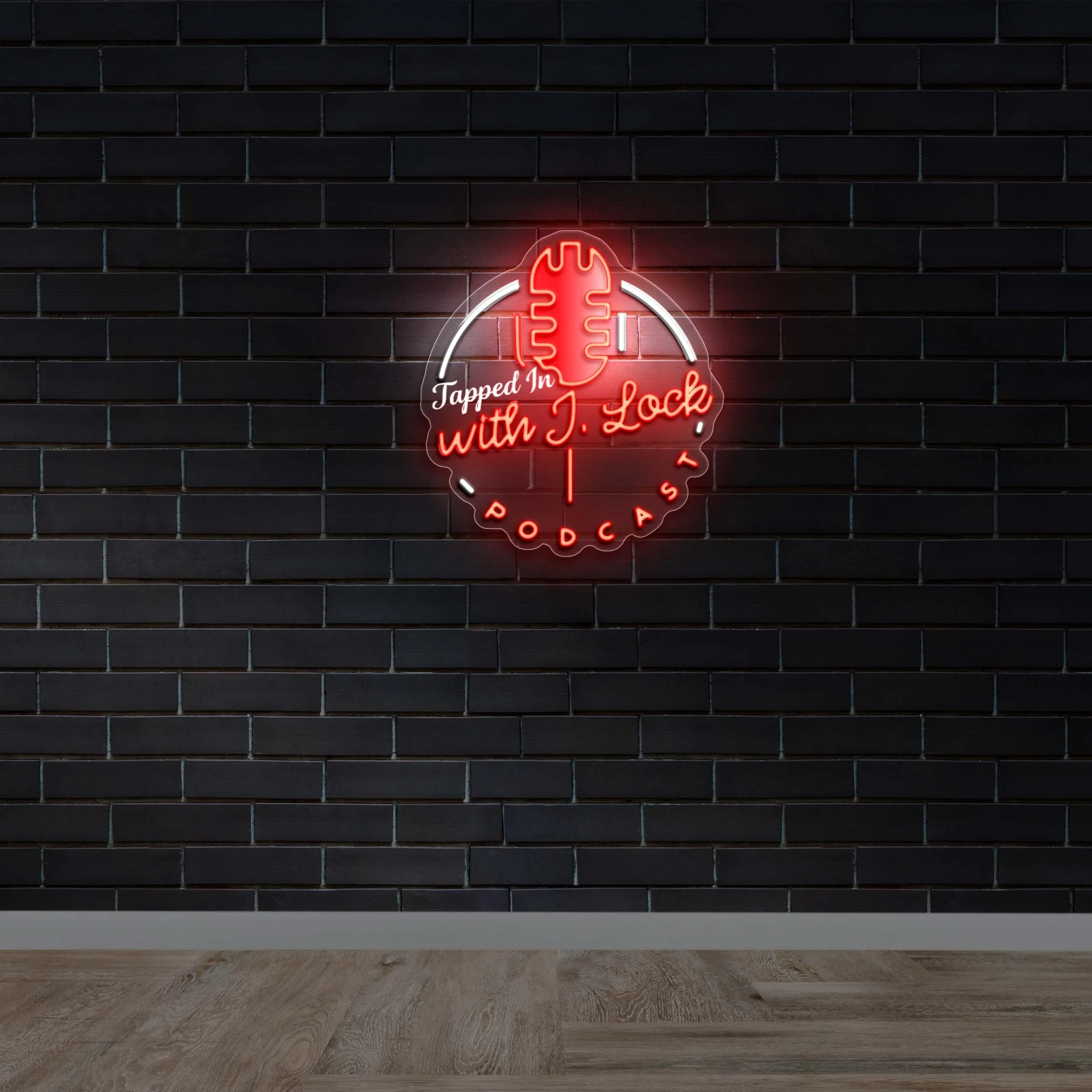 Tapped In with J. Lock - Premium Neon Artwork