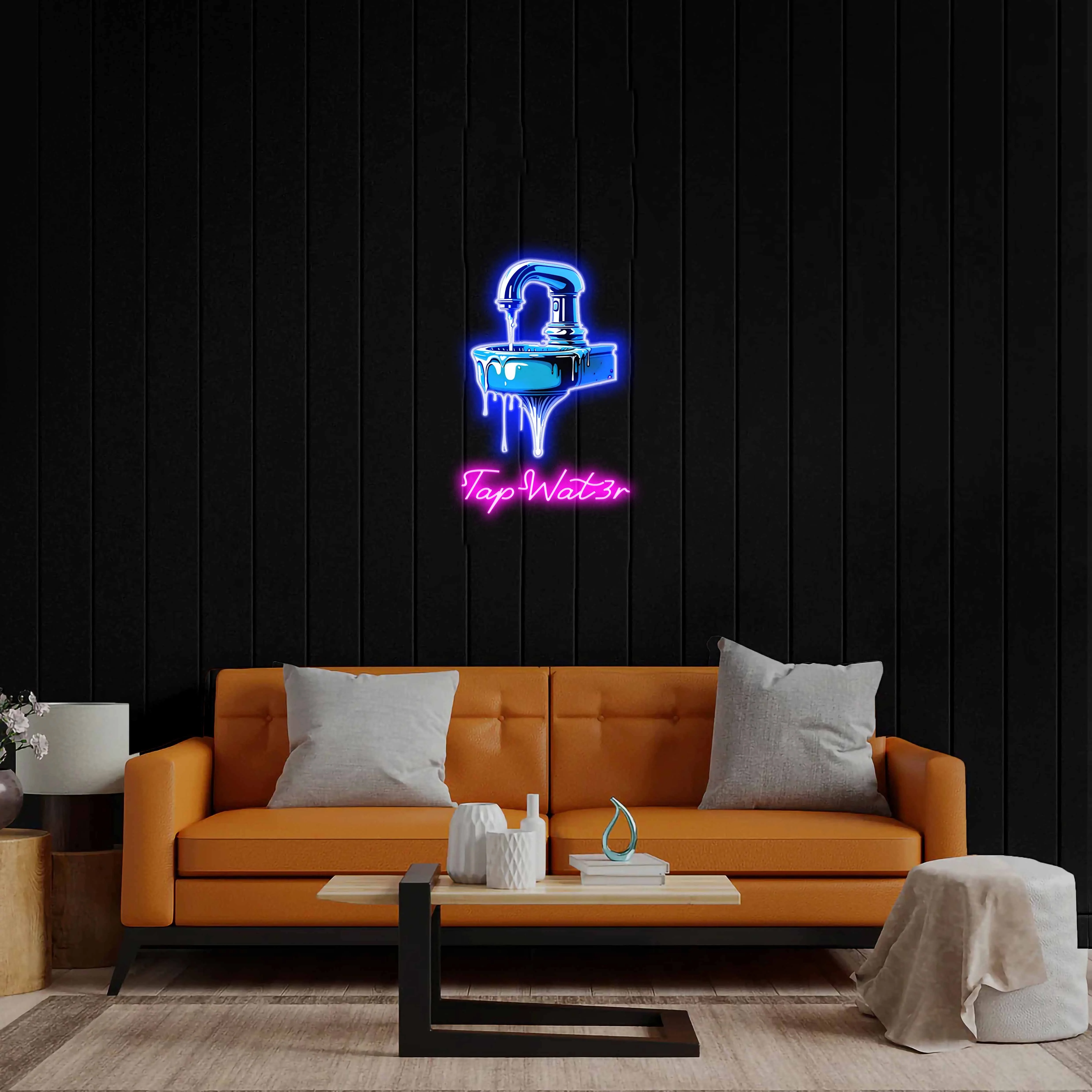 TapWat3r - Premium Neon Artwork