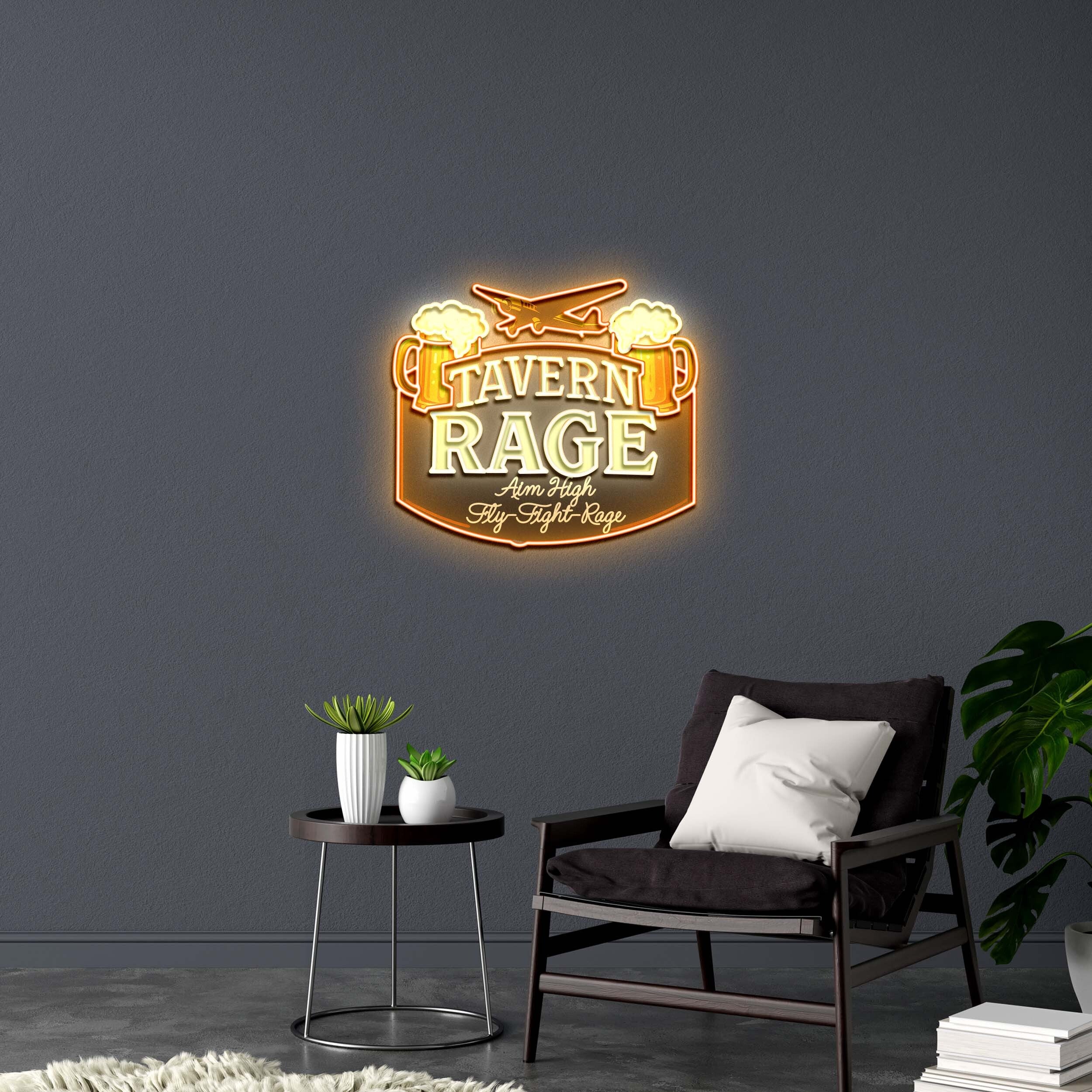 TAVERN RAGE | 2nd version - Premium Neon Artwork