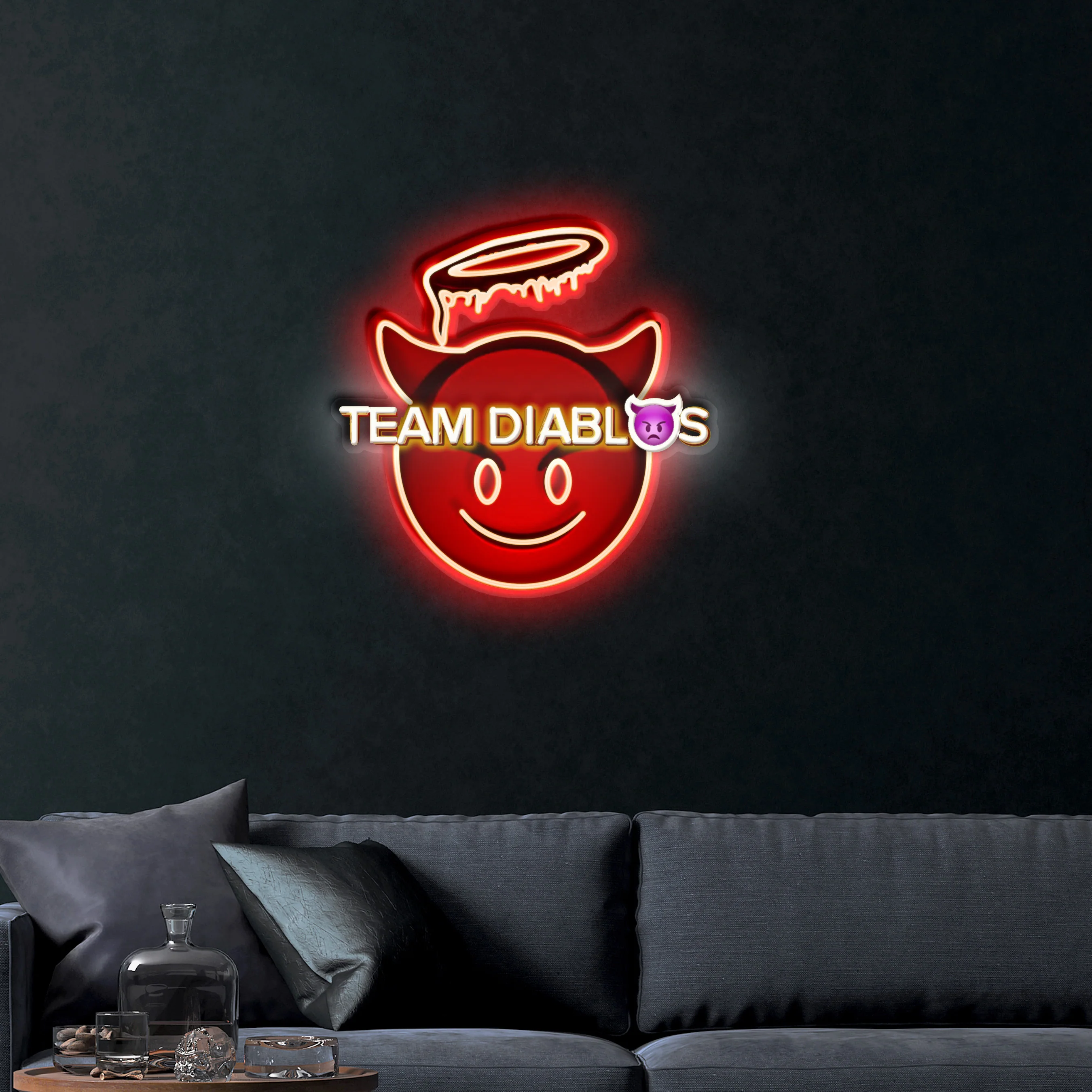 Team Diablos – Premium Neon Artwork