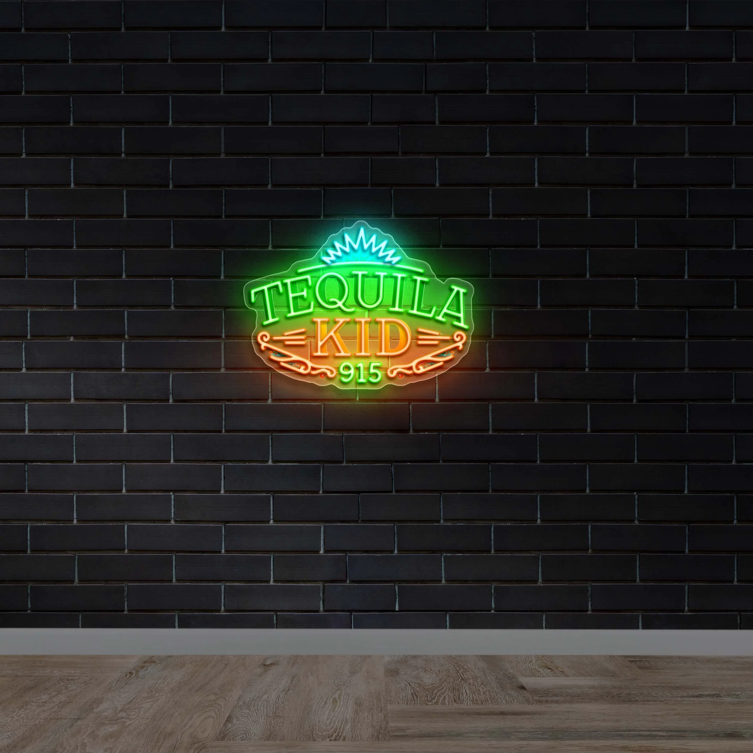 TEQUILA KID - Premium Neon Artwork
