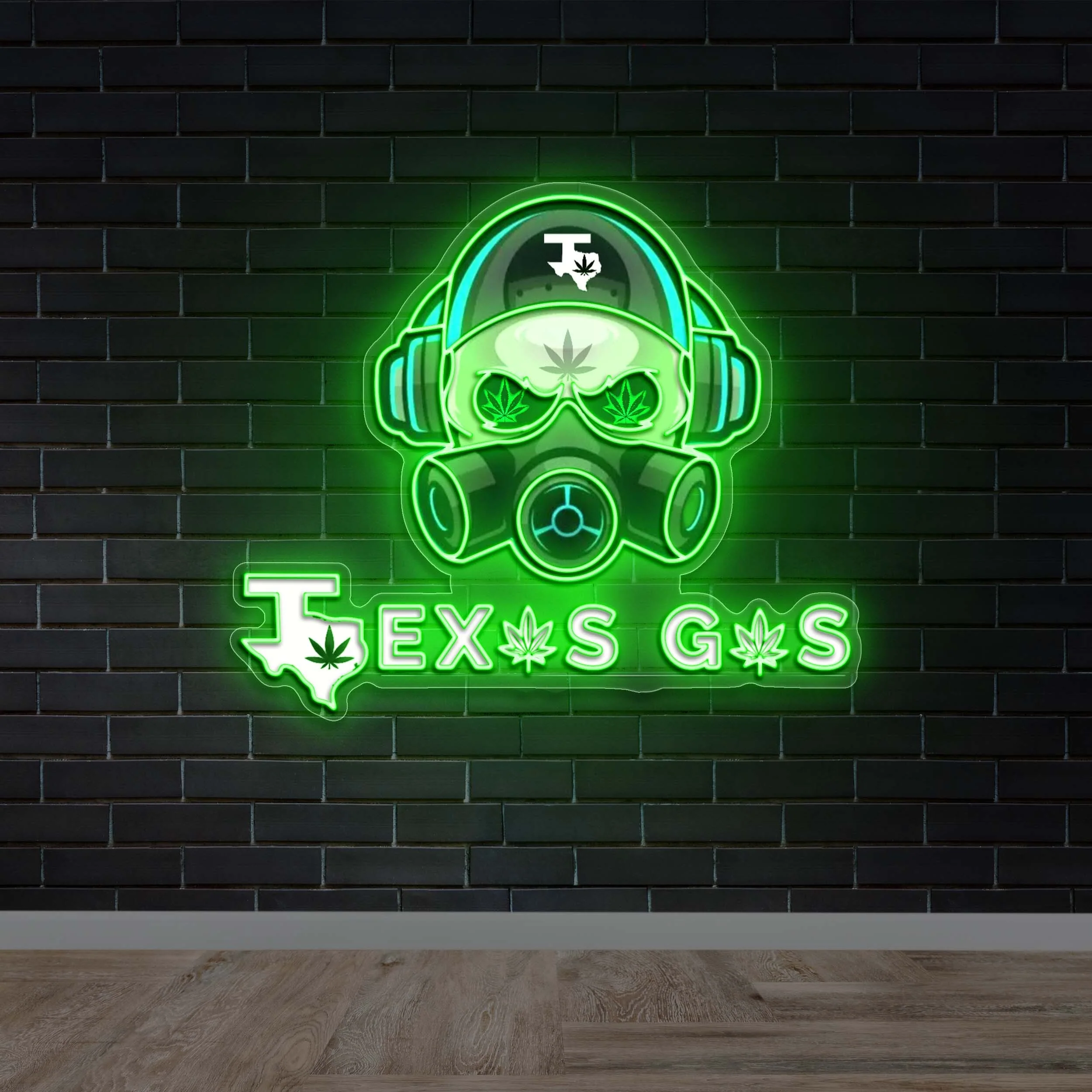 Texas Gas - Premium Neon Artwork