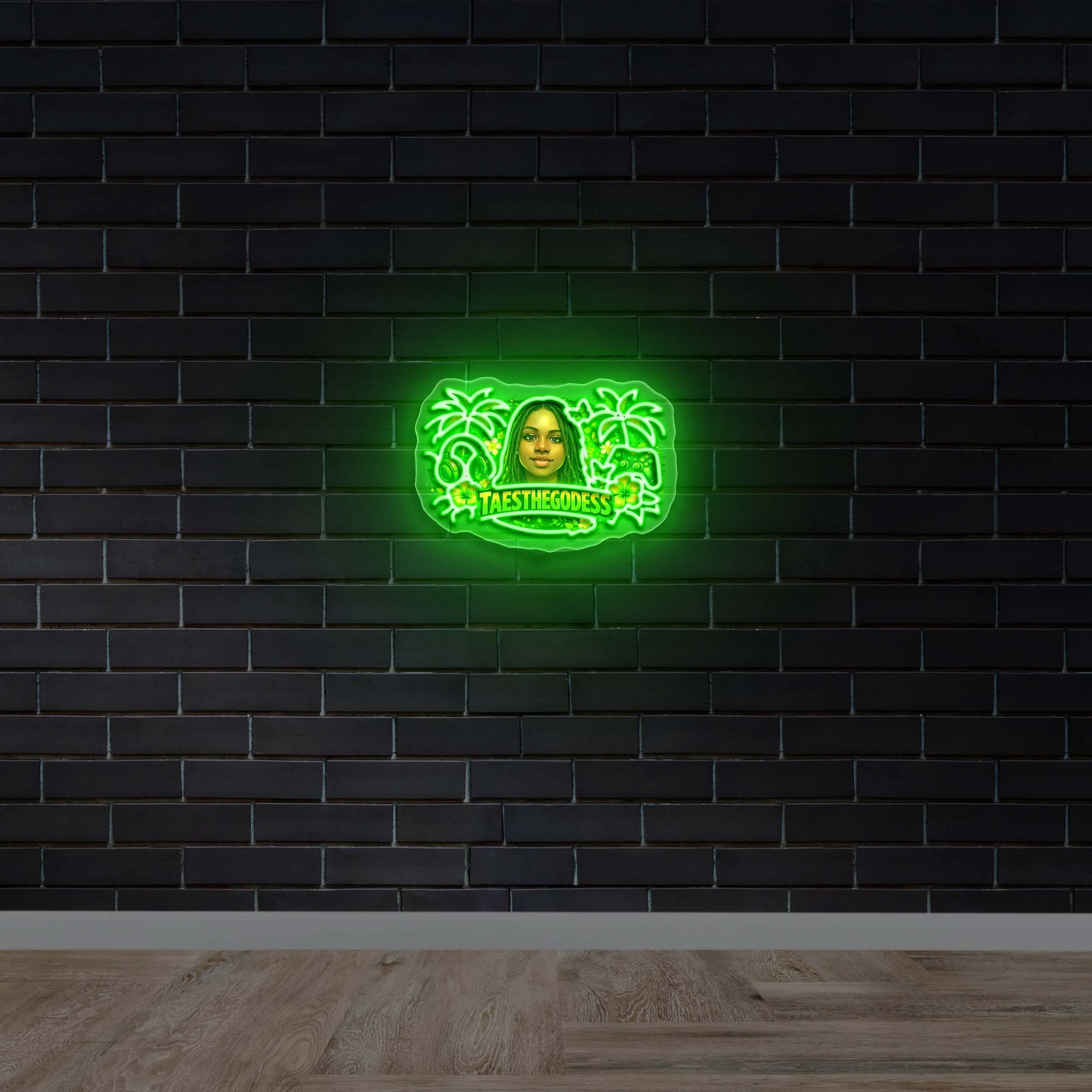 TAESTHEGODESS - Premium Neon Artwork