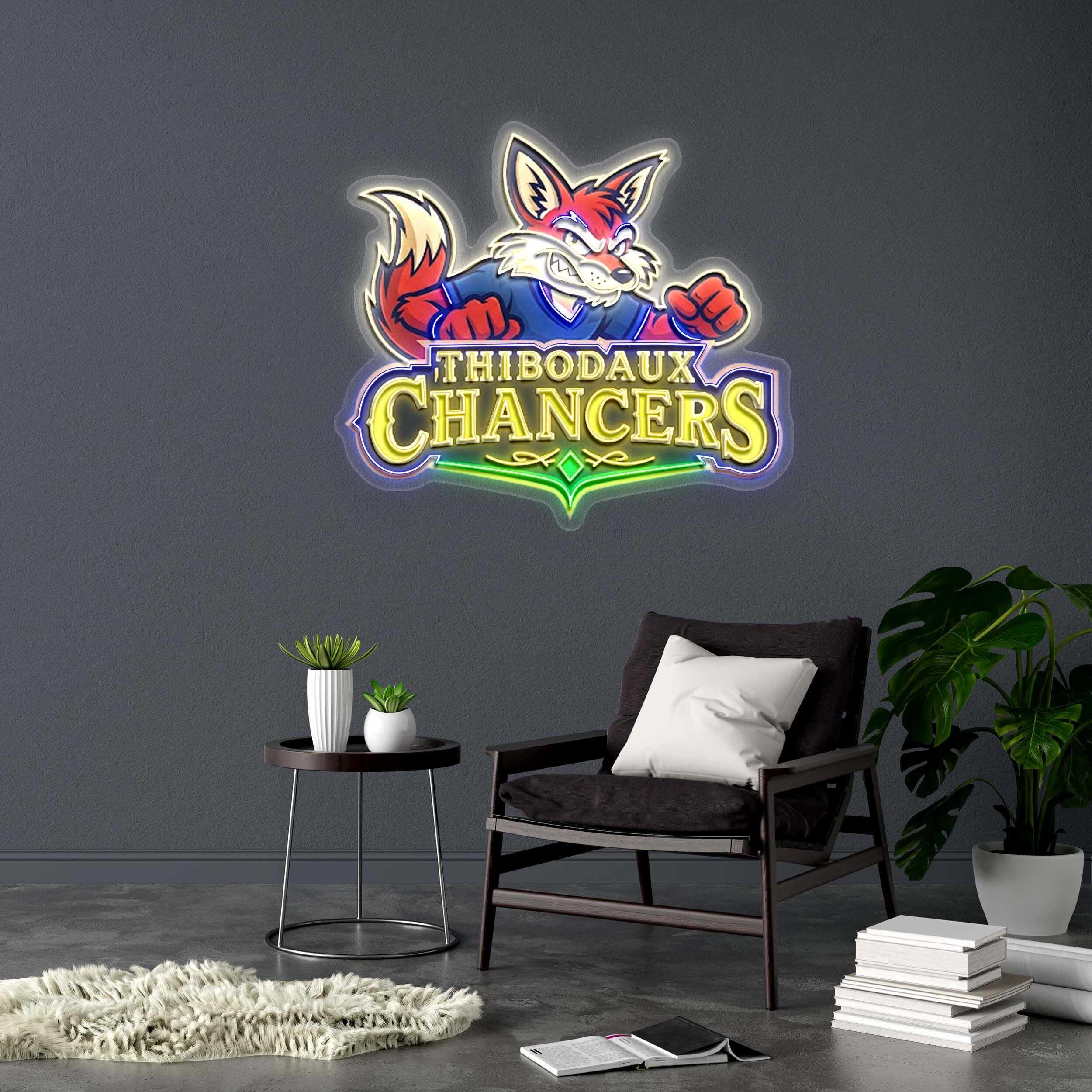 THAI BODAUX CHANCERS - Premium Neon Artwork