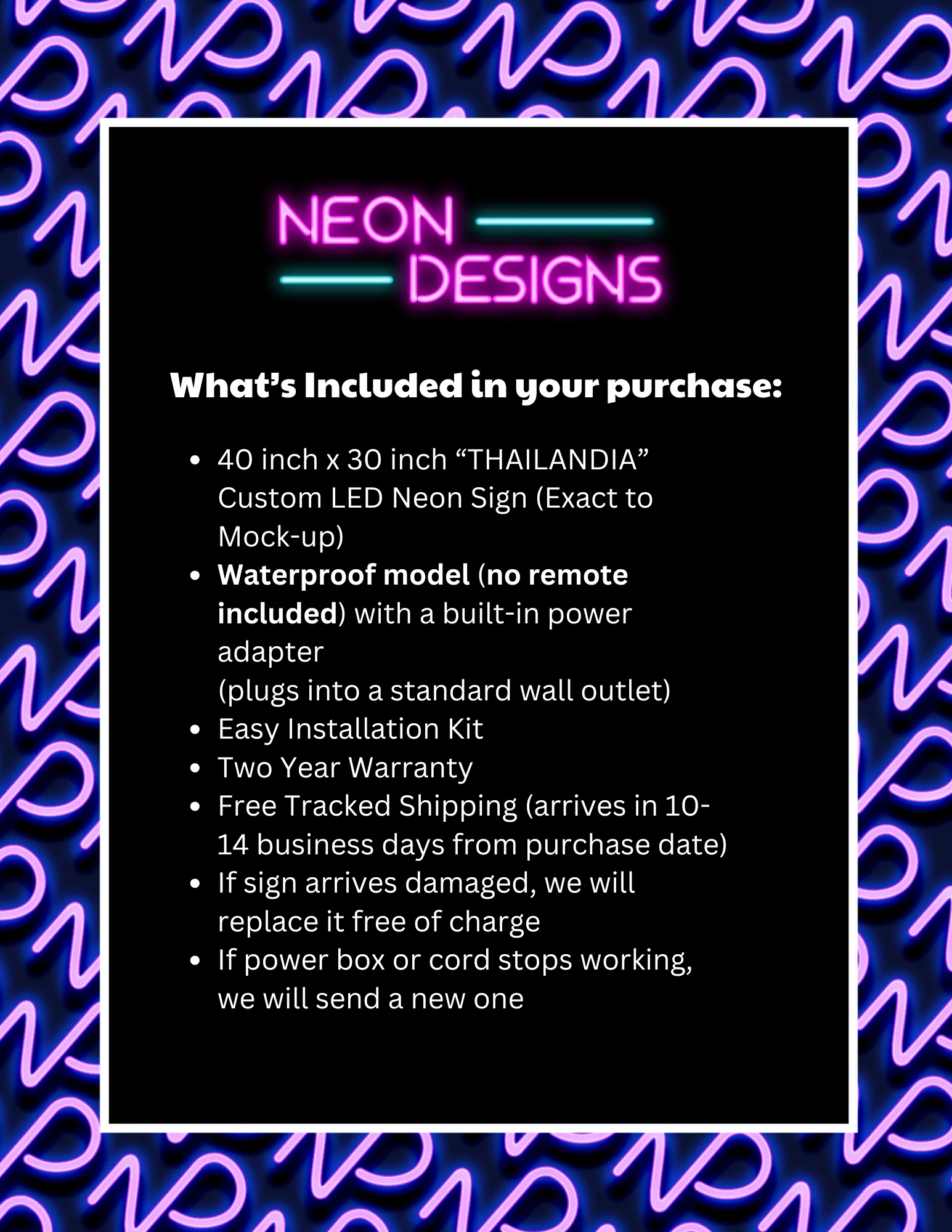 THAILANDIA - Premium Neon Artwork - Image 2